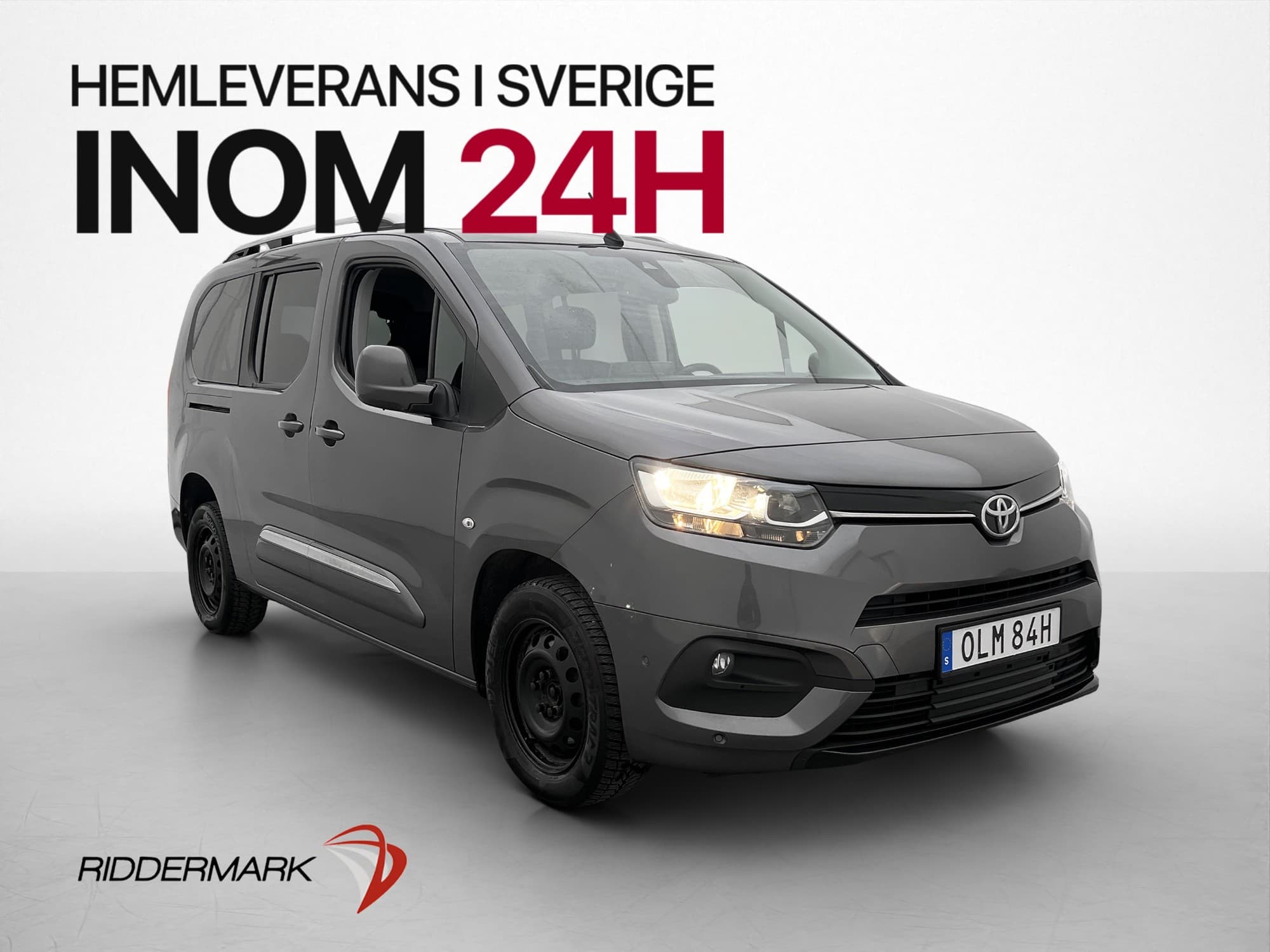 Toyota Proace City Verso 1.2 Turbo 130hk 7-Sits 360° HuD