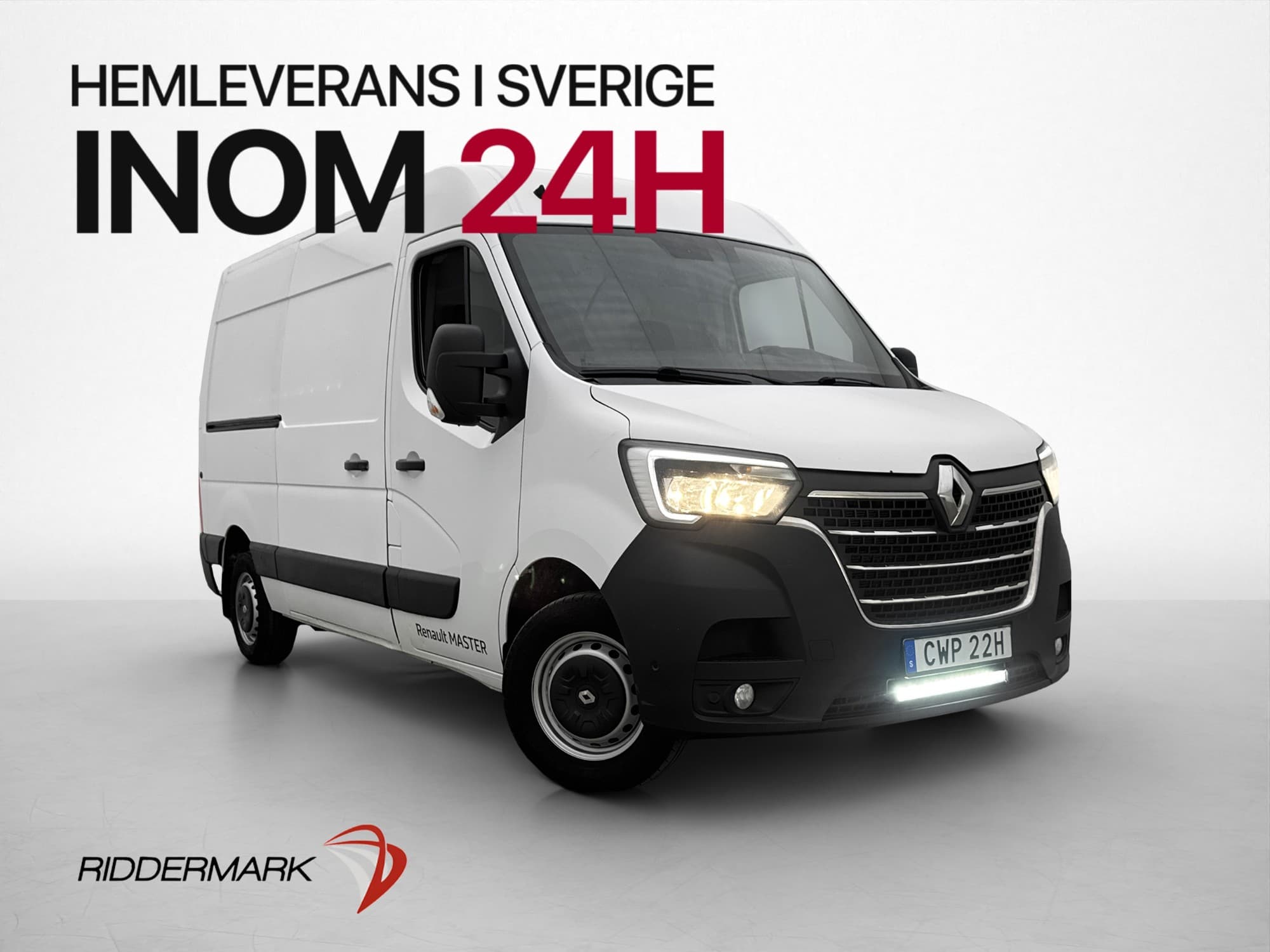 Renault master L2H2 2.3dCi 180hk Värmare Drag B-Kamera MOMS