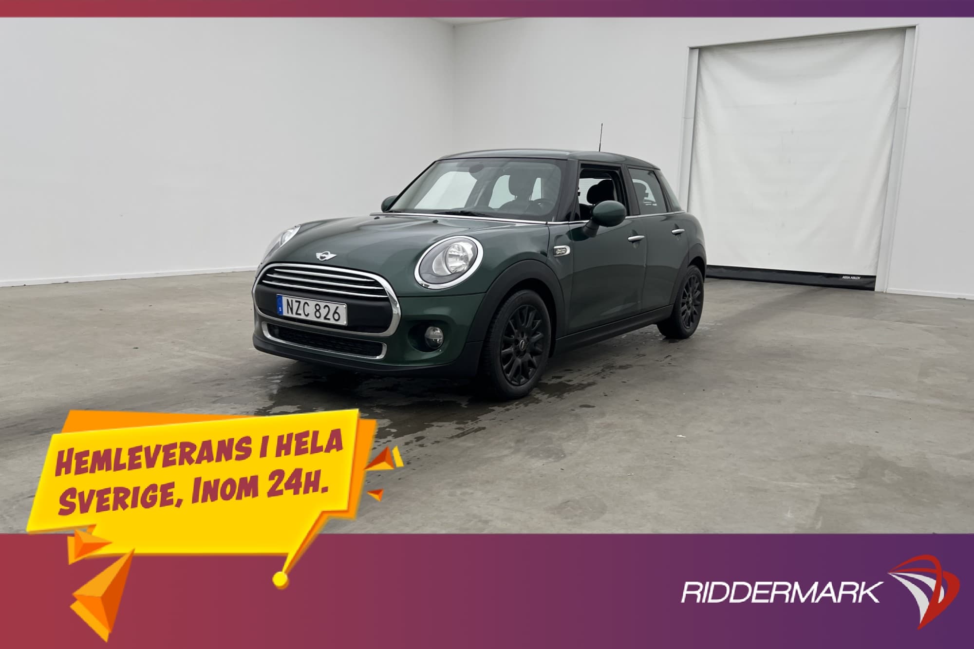 MINI One 5-dörrars 102hk Pepper Excitement Farthållare