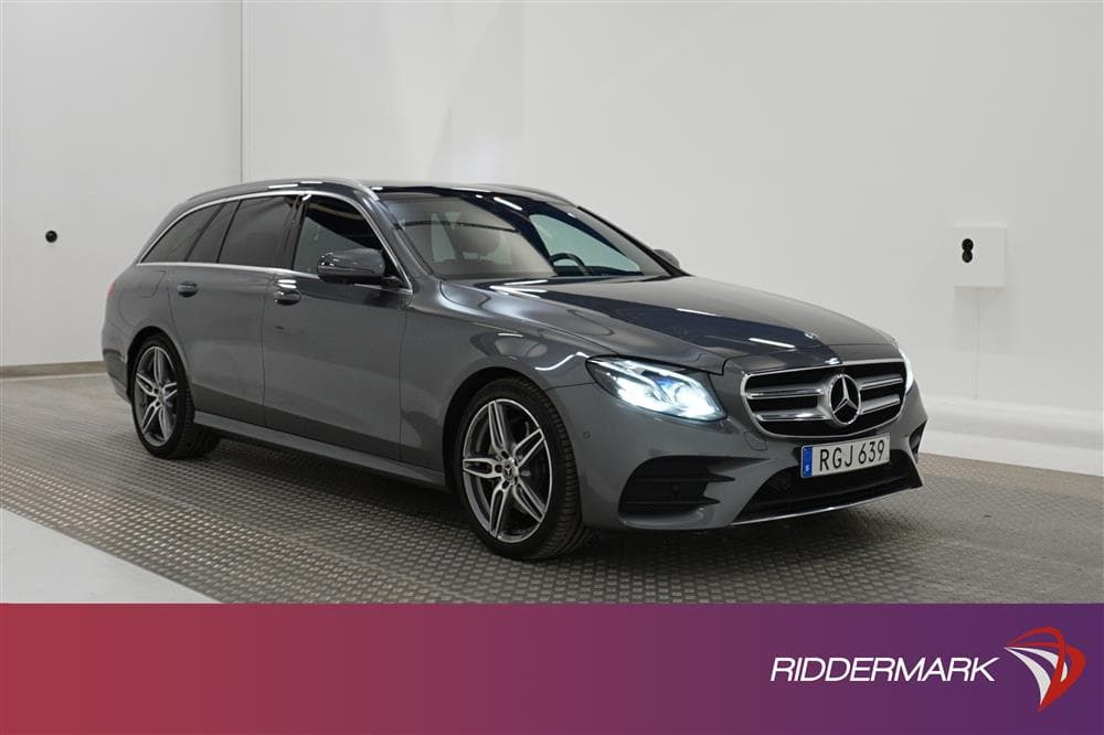 Mercedes-Benz E 220 d 194hk AMG Pano Burmester Widescreen 
