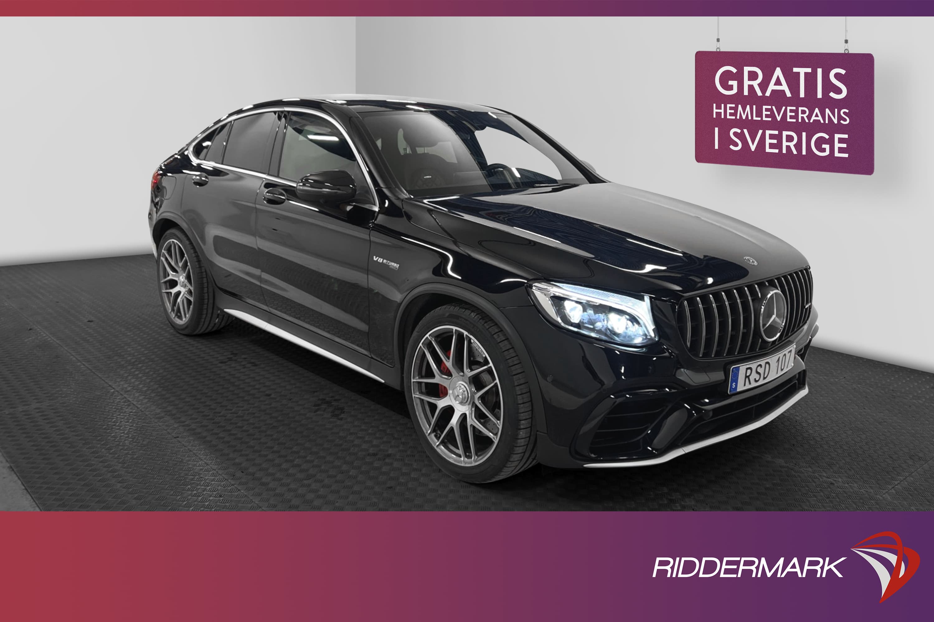 Mercedes-Benz GLC 63 S Coupé 4MATIC+ 510hk