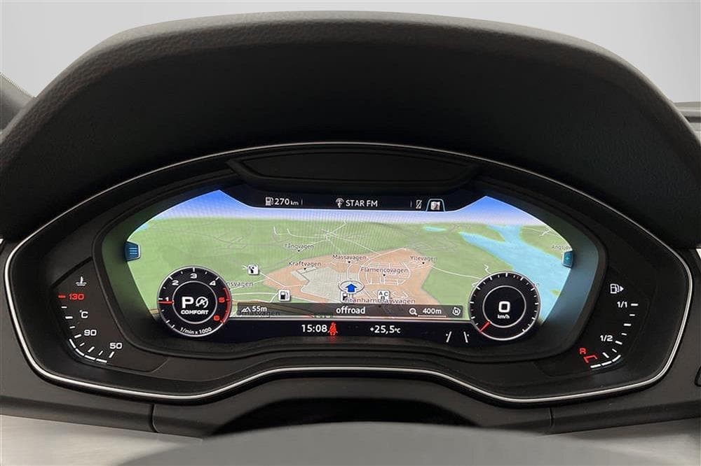Audi Q5 TDI 190hk Quattro S-Line Cockpit D-värm B&O Naviinteriör