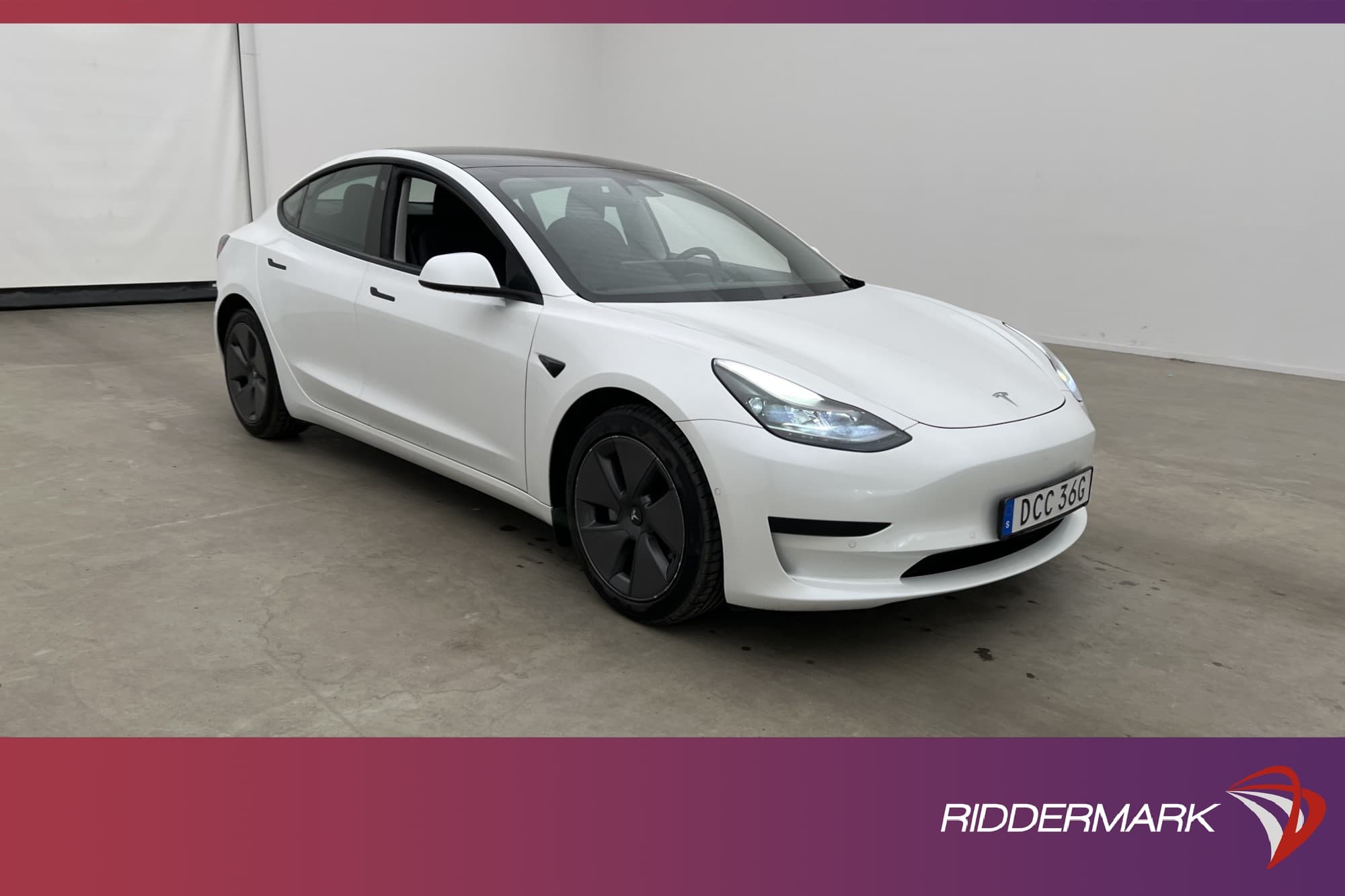 Tesla Model 3 Standard Range Plus Autopilot 1-bruk Sv.Såld