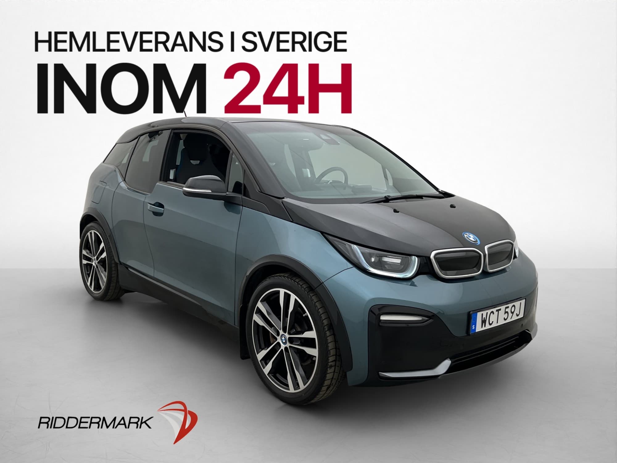 BMW i3s 120Ah Comfort Advanced Värmepump Glastak Kamera CCS