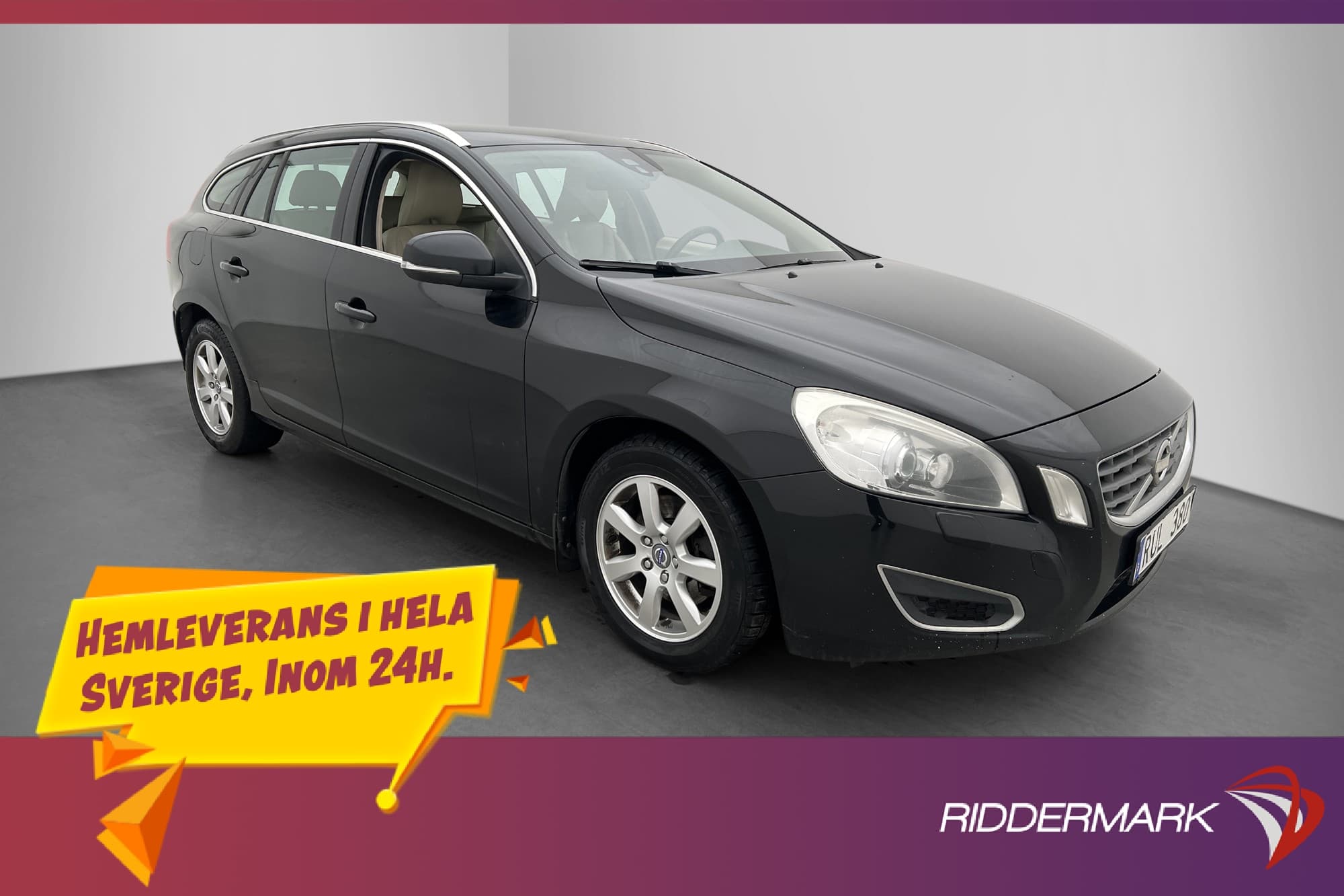 Volvo V60 D3 163hk Summum Dieselvärmare Skinnklädsel