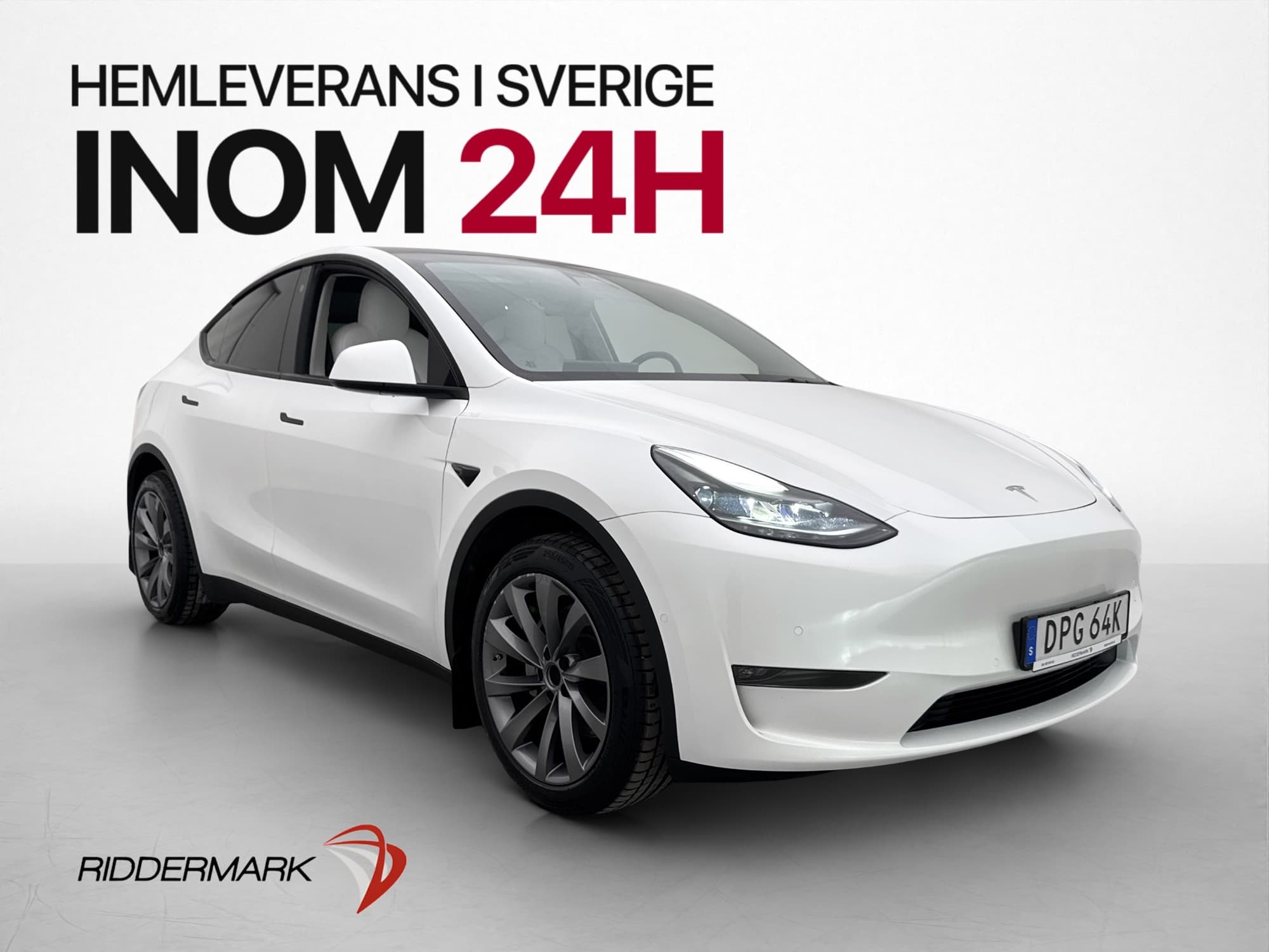 Tesla Model Y Long Range AWD Autopilot Drag Svensksåld