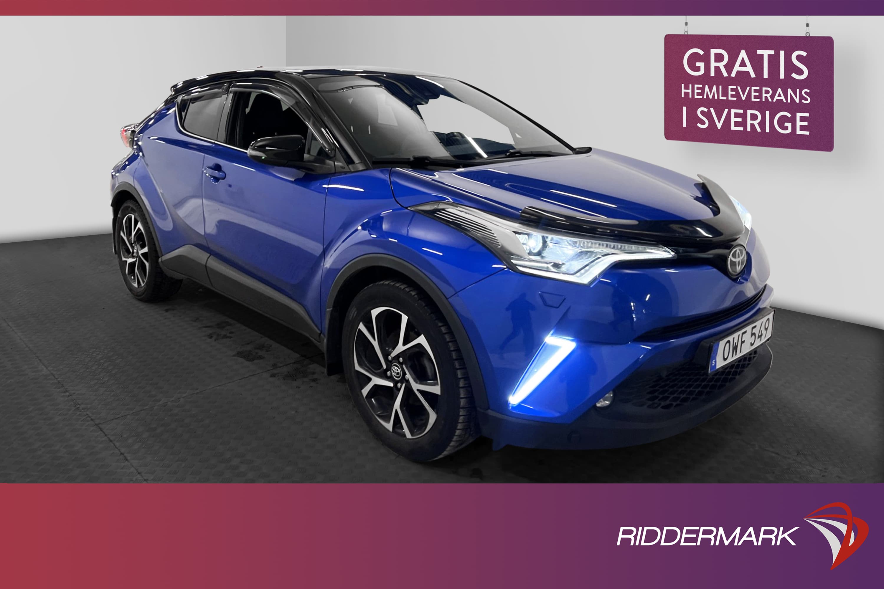 Toyota C-HR AWD 116hk