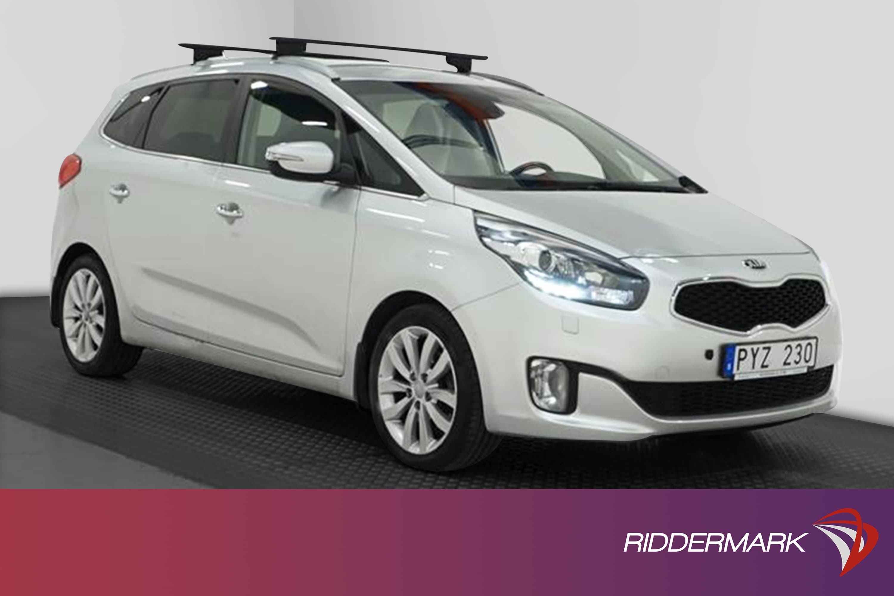 Kia Carens 115hk Motorvärmare 7-sits Välservad PDC 0,45l/milexteriör