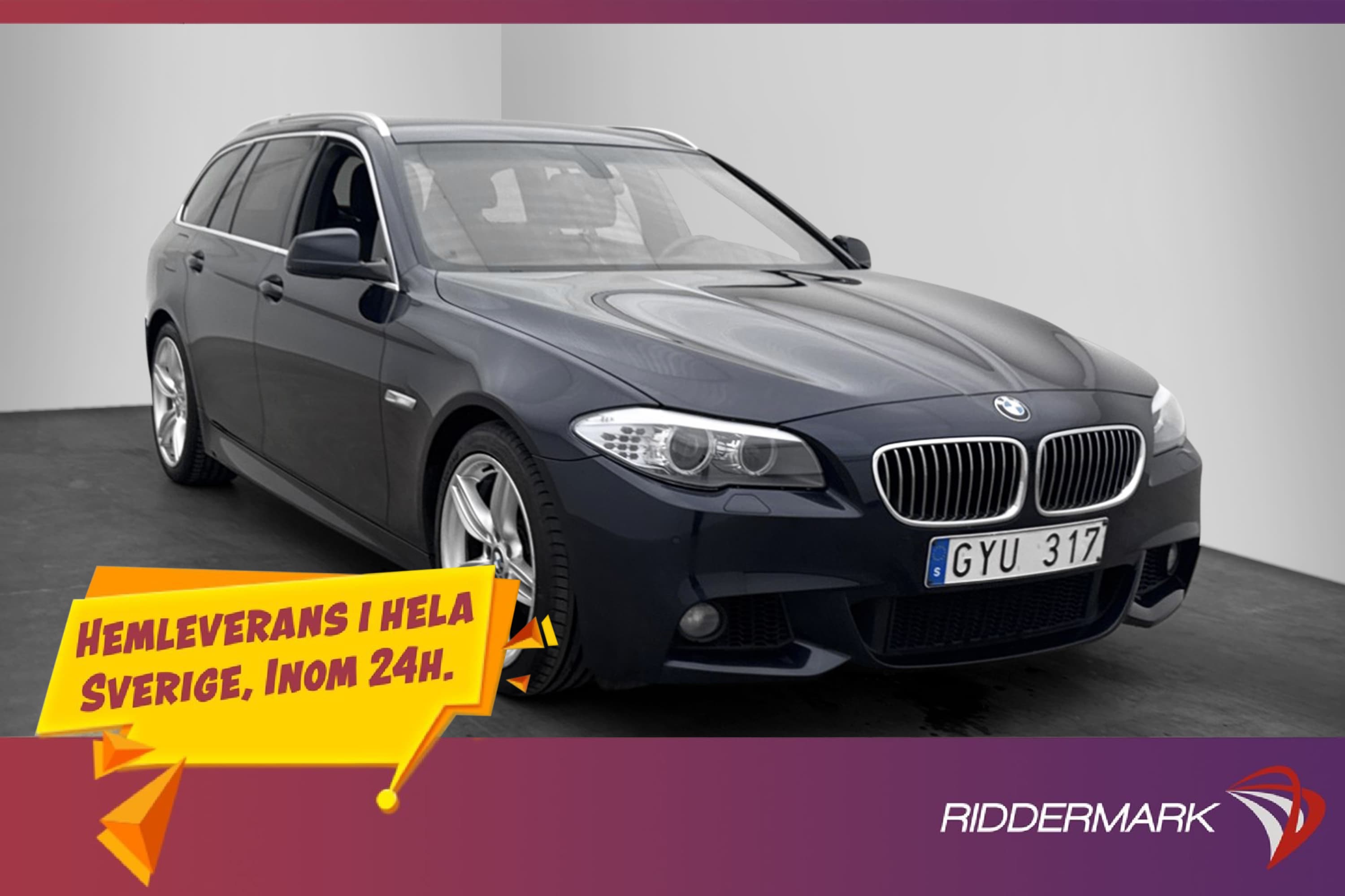 BMW 520 d Touring M Sport Cockpit HiFi P-Sensorer Dragkrok