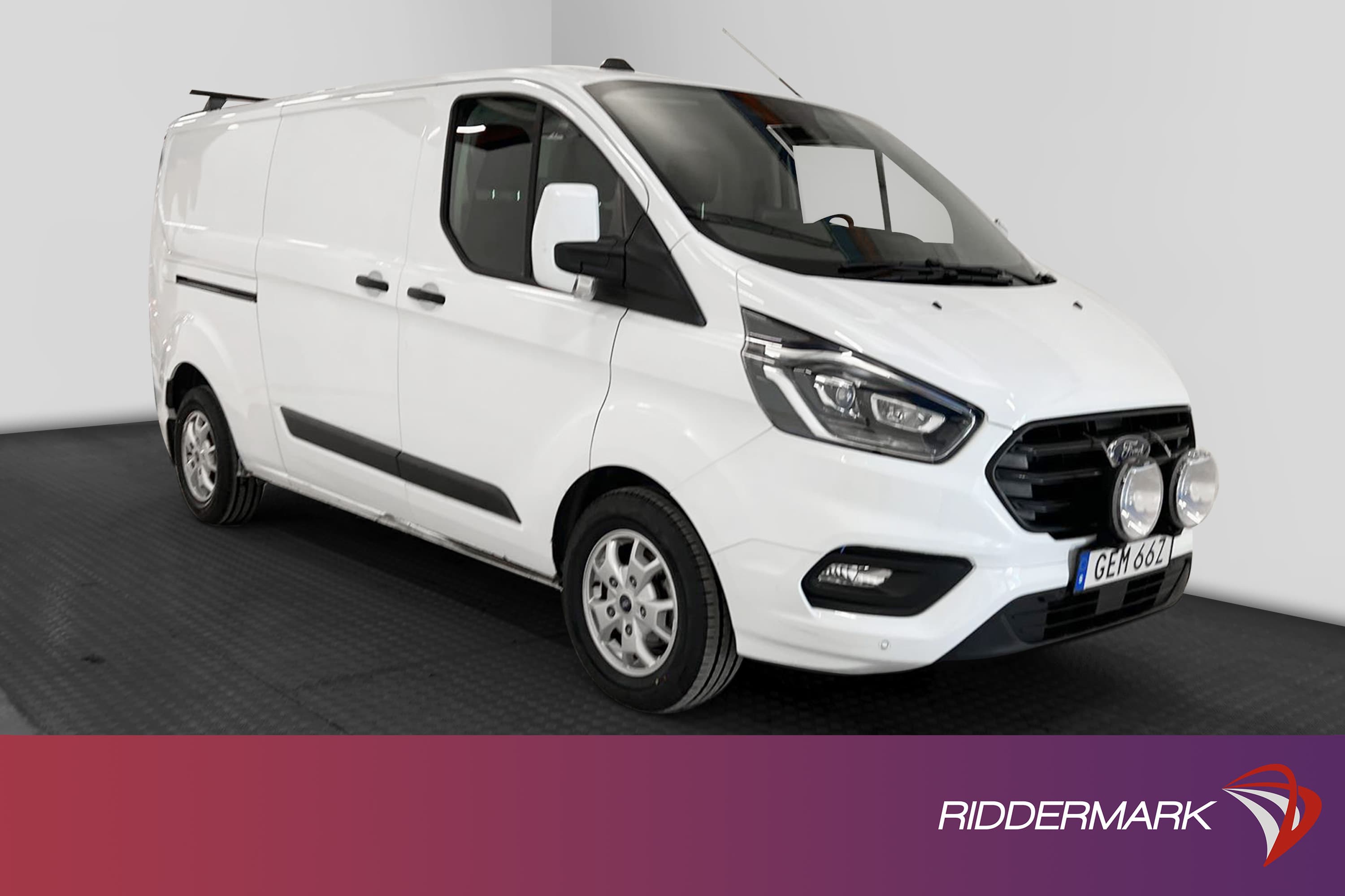 Ford Transit Custom L2 2.0 Automat Värmare Dragkrok Moms 