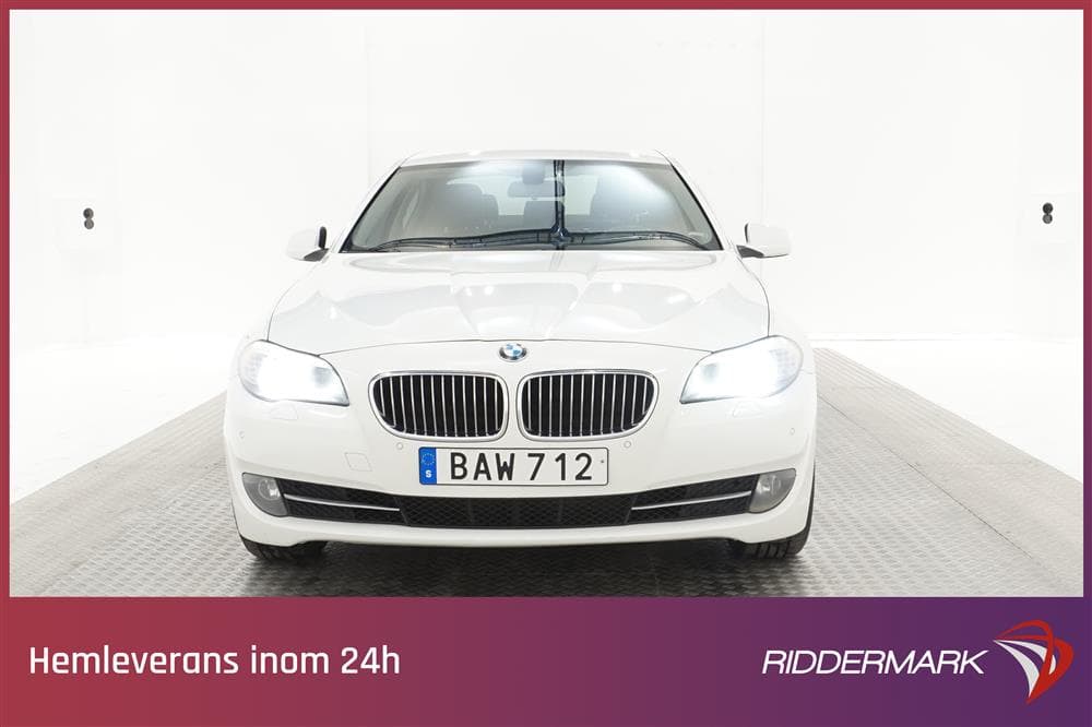 BMW 520d EfficientDynamics, 184hk B-Kam H-skinn HiFi Dragexteriör