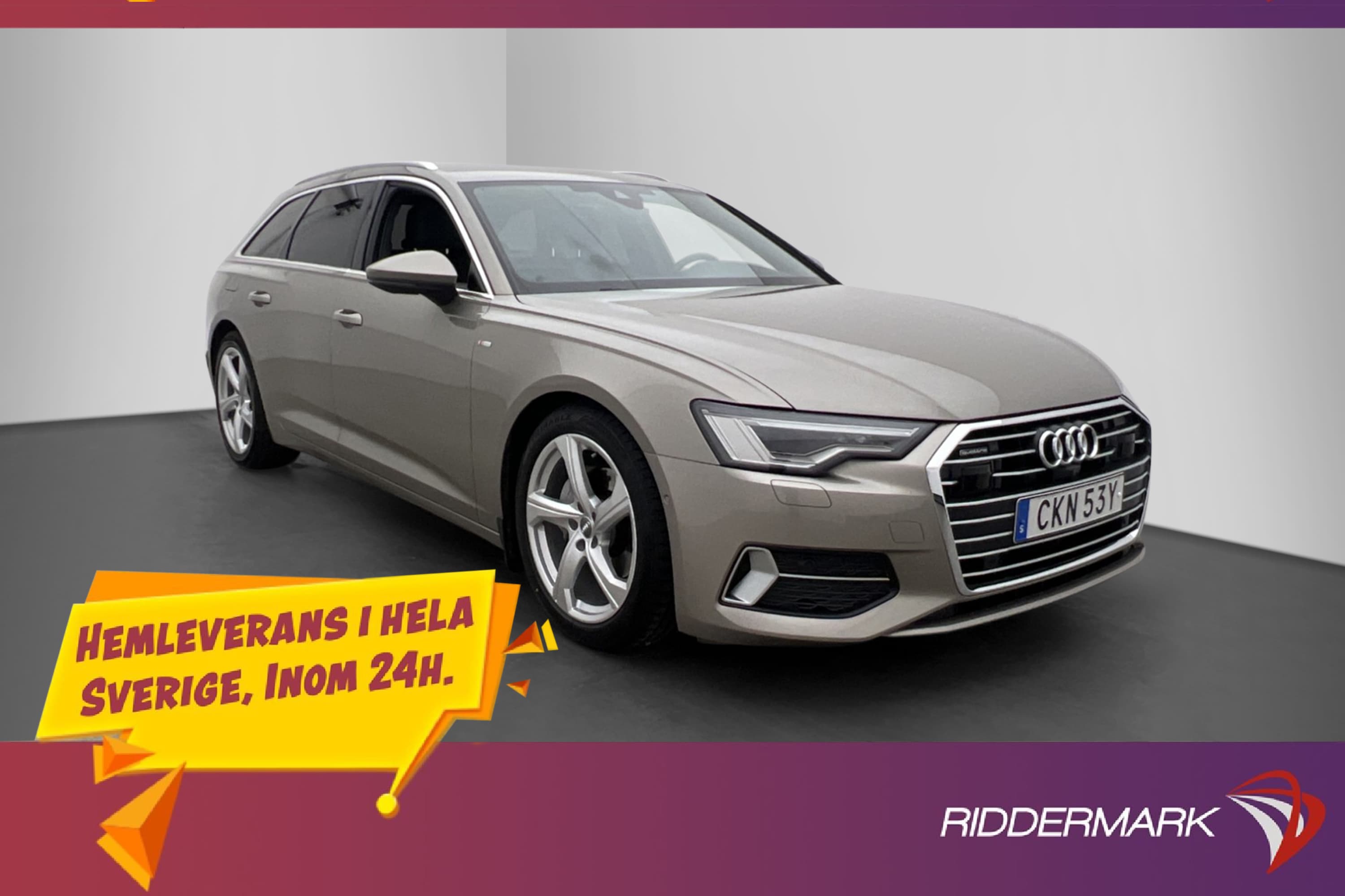Audi A6 Avant 40 TDI Q S-Line Cockpit Värmare Drag 360° Navi