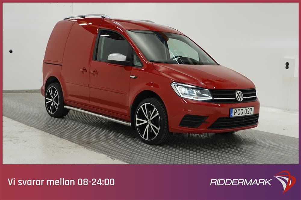 Volkswagen Caddy R 2.0TDI Aut 150hk Eu6 Drag Värmare Moms