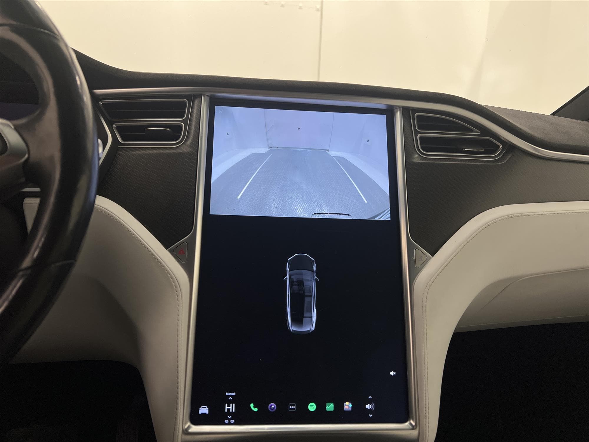 Tesla Model X 90D AWD 423hk 6Sits FRI SUPERCHARGE Drag Moms interiör