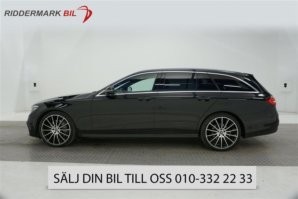 Mercedes E 220 d 4MATIC 194hk AMG Pano Widescreen Burmester