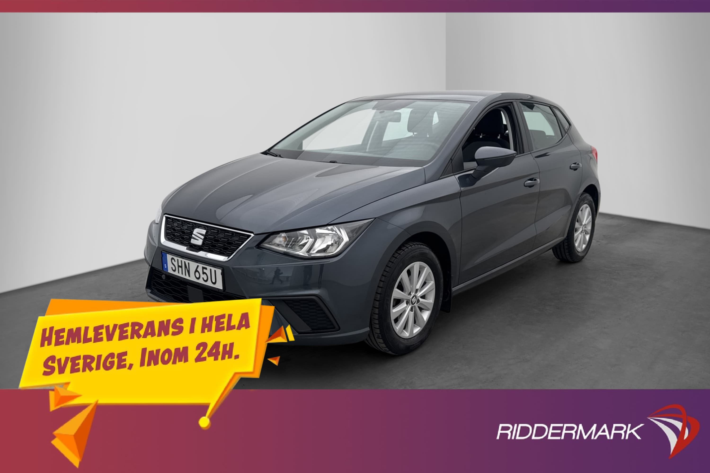 SEAT Ibiza 1.0 80hk M-Värmare Carplay 0.50L/Mil 2-Brukare