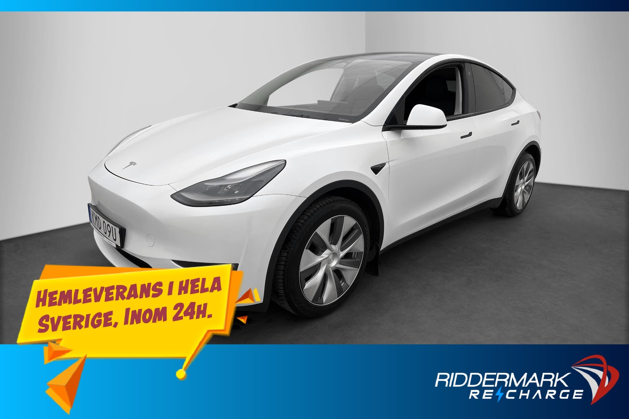 Tesla Model Y Long Range AWD Autopilot Dragkrok MOMS