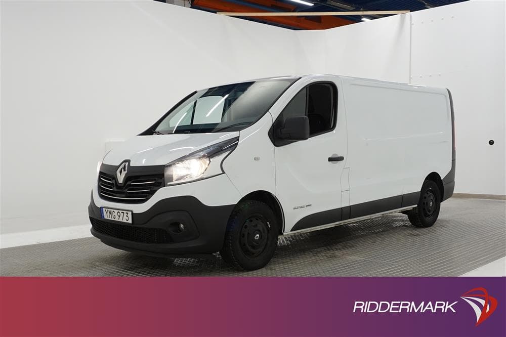 Renault Trafic 1.6dCi 125hk Eu6 Lång Kamera Värmare Moms