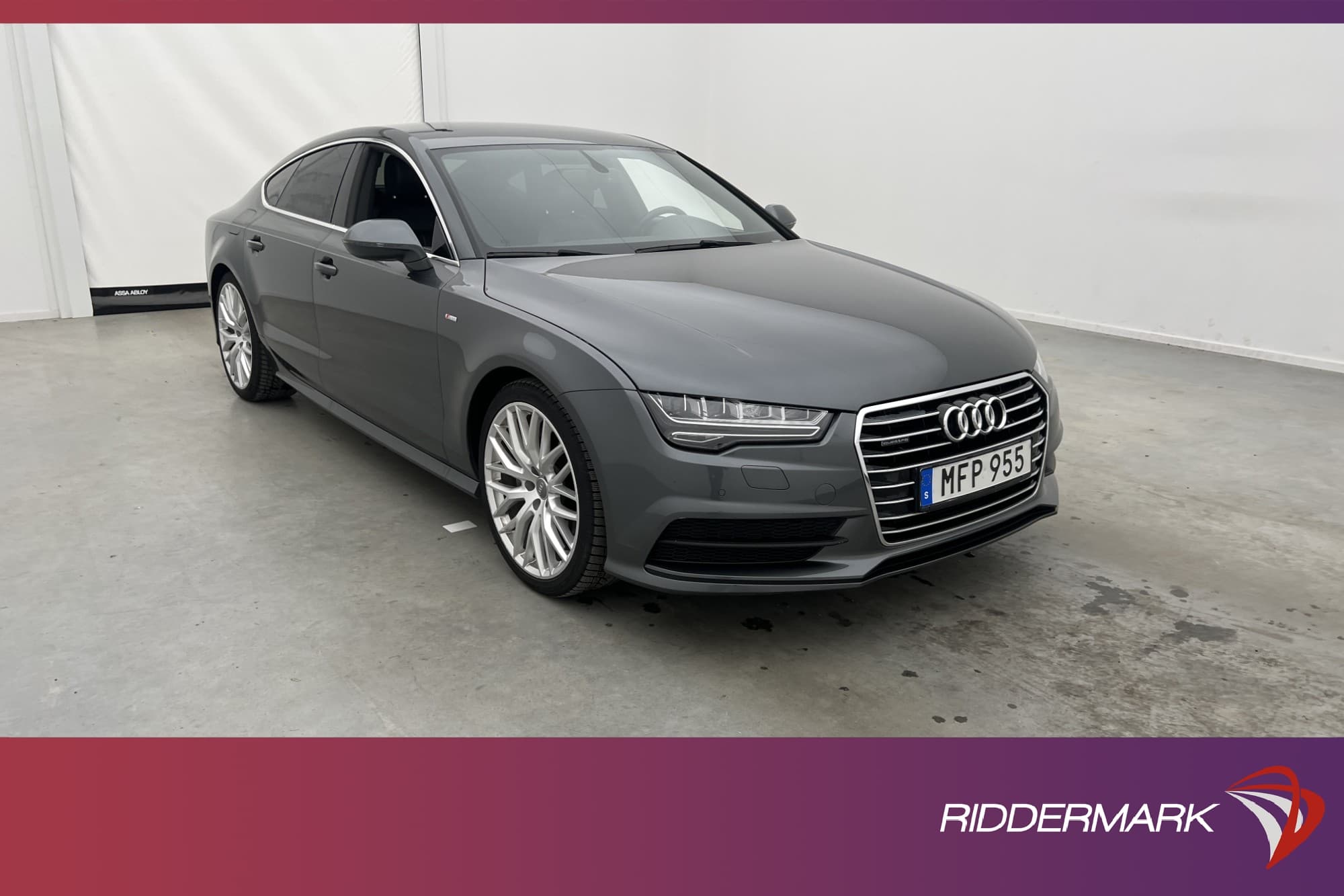 Audi A7 2.0 TFSI 252hk Quattro S-Line Skinn 2 Brukare