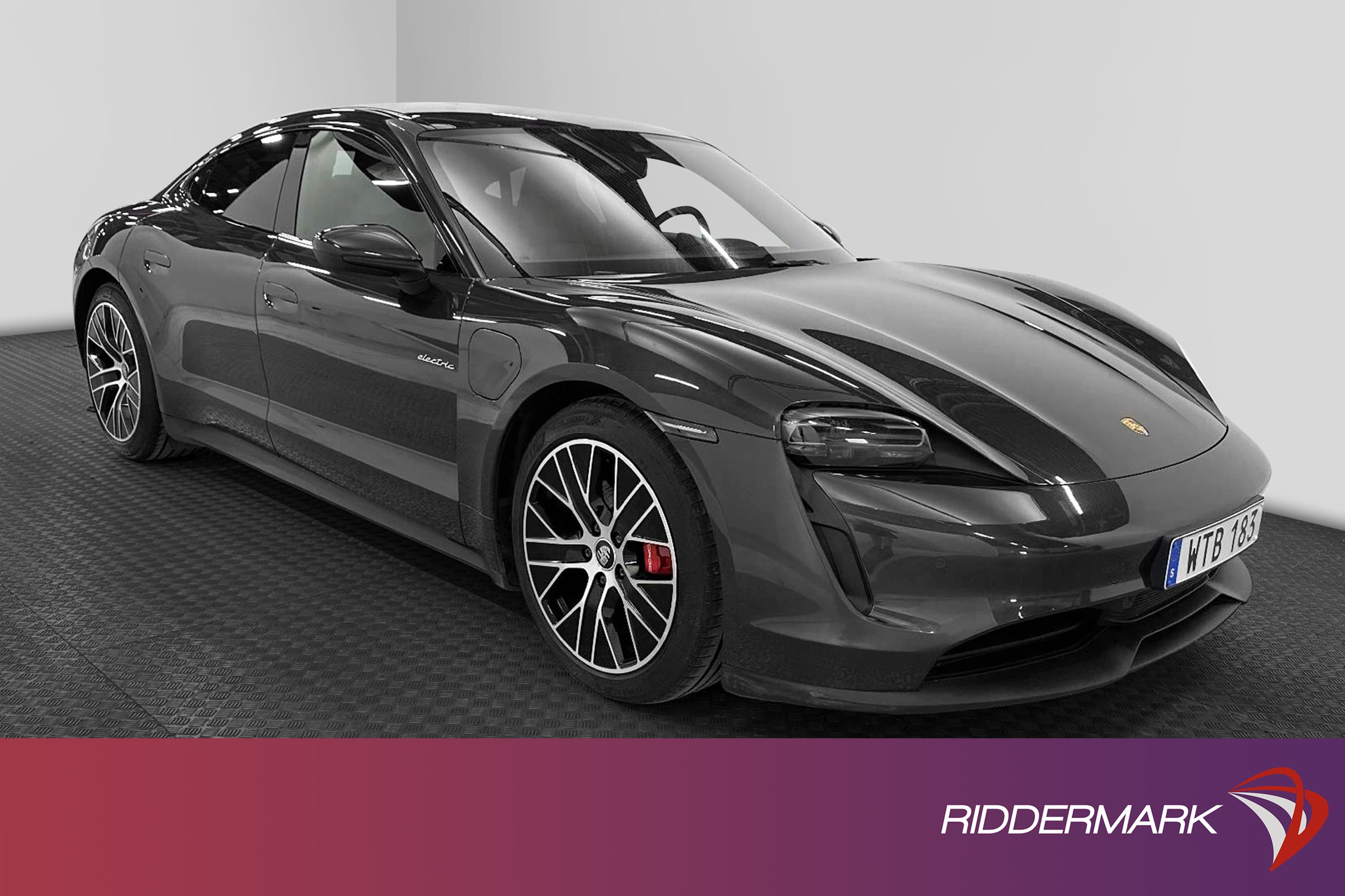 Porsche Taycan 4S AWD 571hk Sport Chrono Pano MOMS