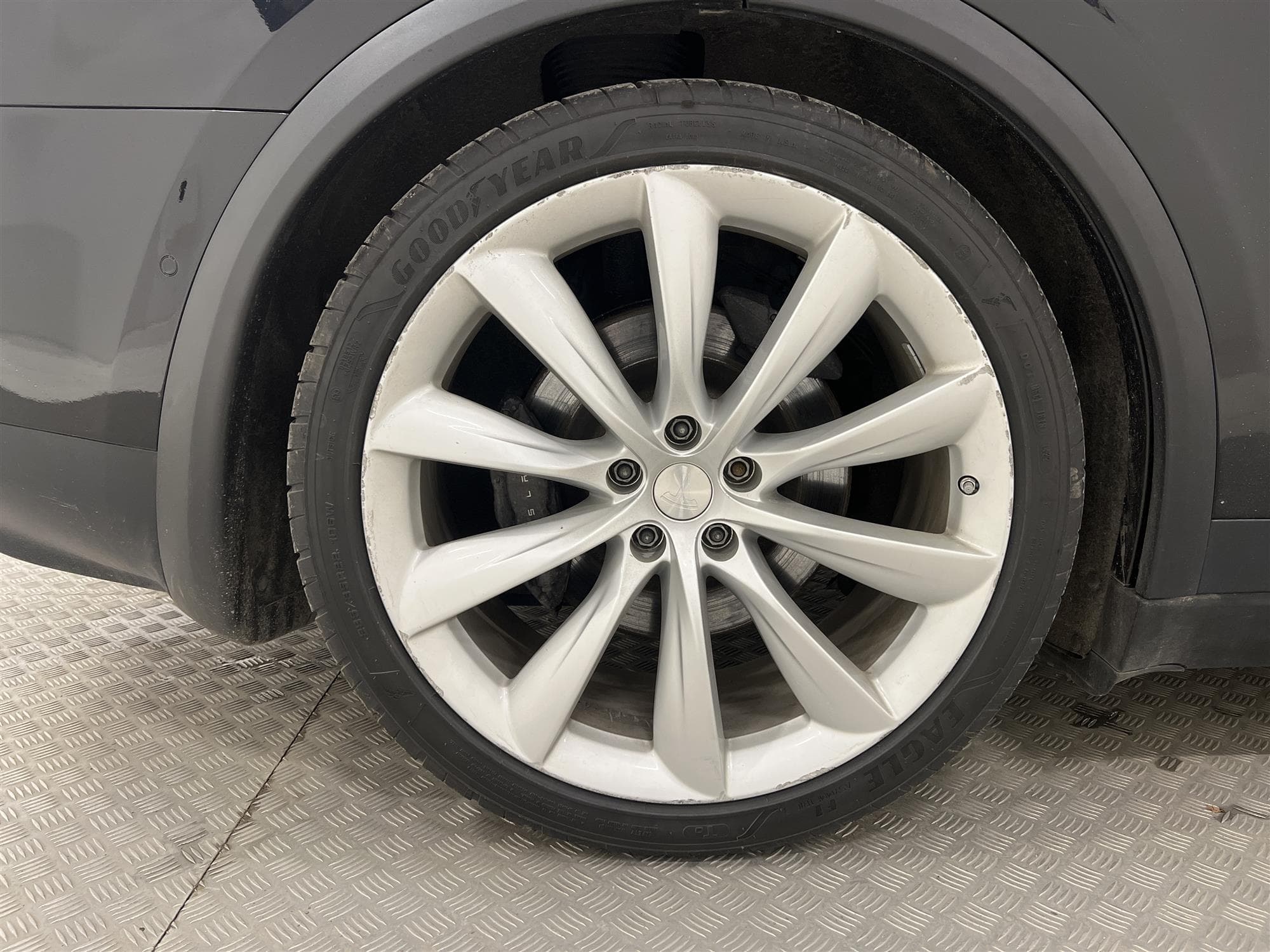Tesla Model X 90D AWD 423hk 6Sits FRI SUPERCHARGE Drag Moms interiör