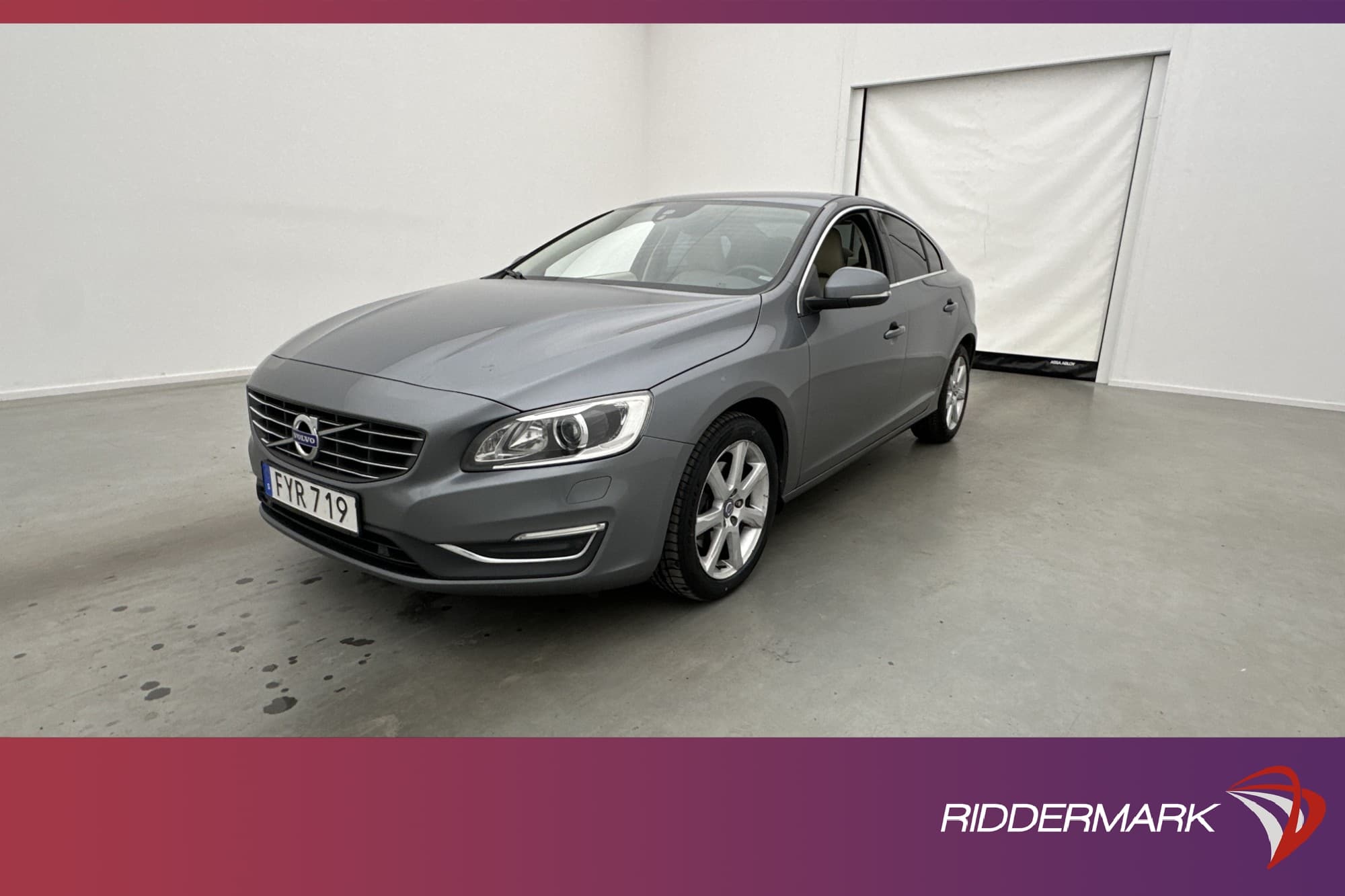 Volvo S60 D3 150hk Summum VOC Värmare Navi Skinn Elstol
