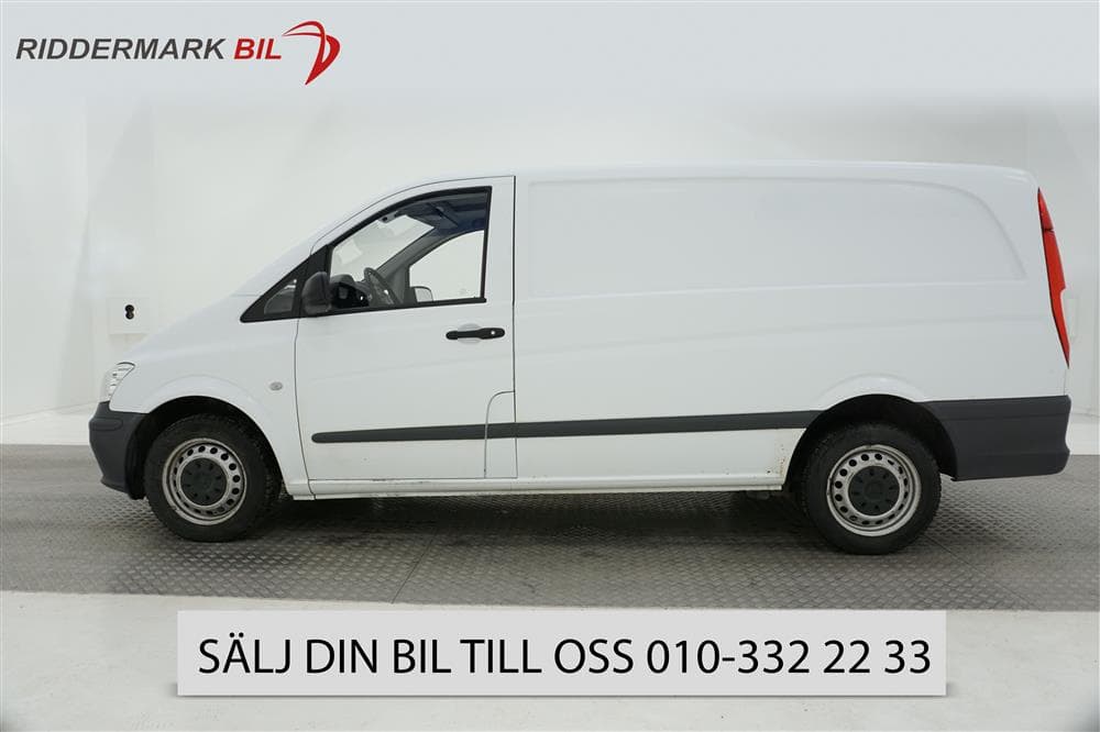 Mercedes Vito 110CDI Lång 3sits Drag Värmare Nyservad 