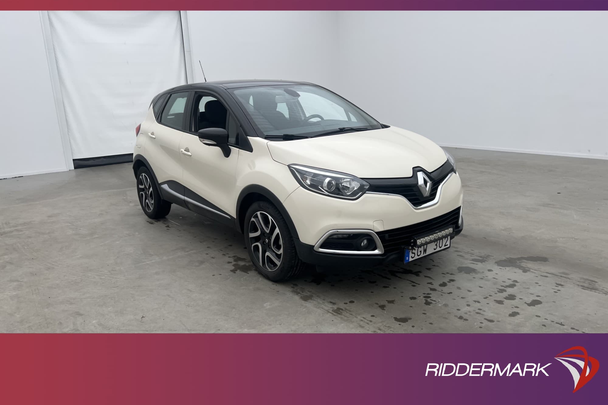 Renault Captur 0.9 90hk Dynamique Motorvärmare Navigation