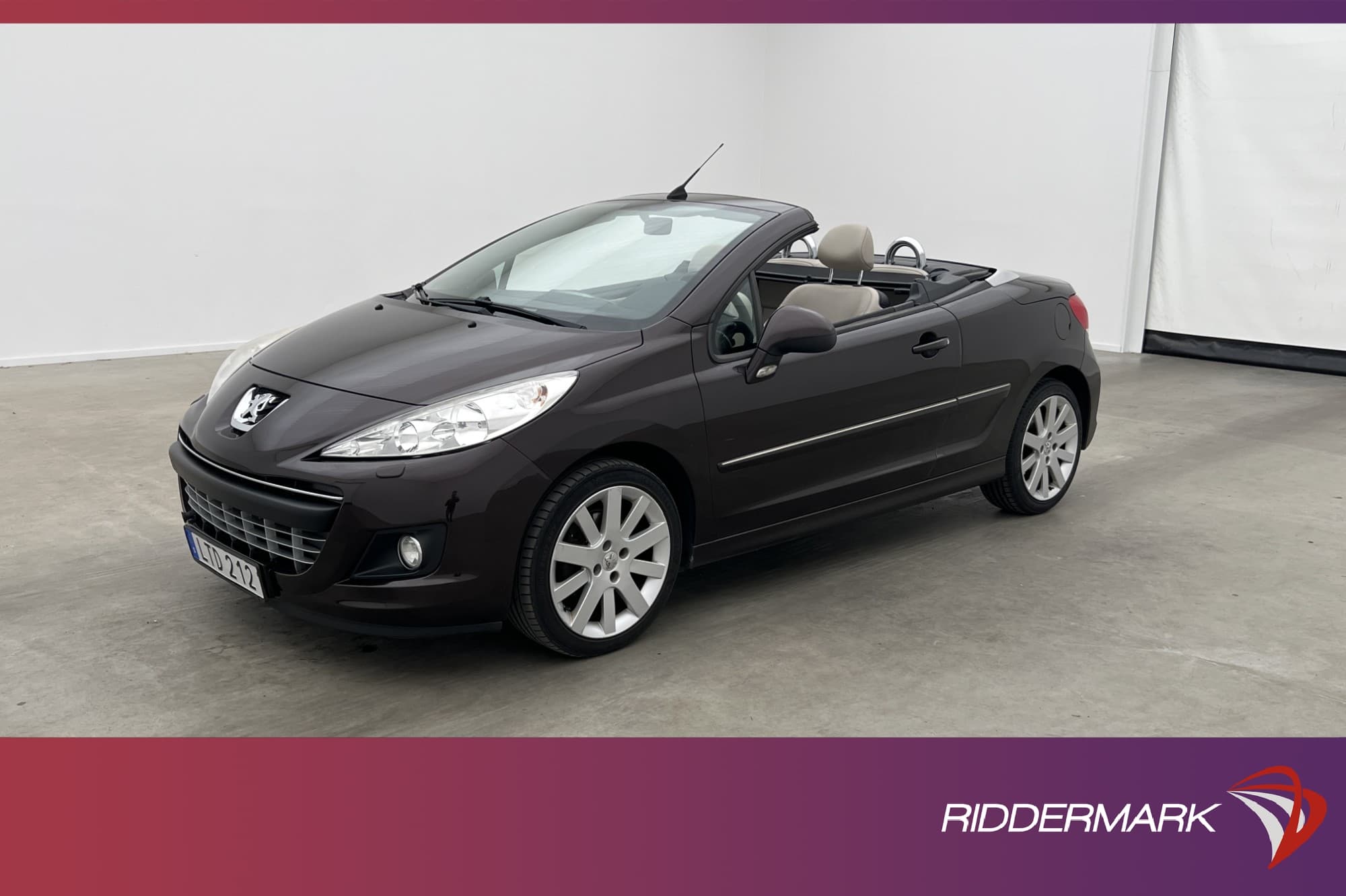 Peugeot 207 CC 1.2 VTi Automatisk 120hk Två-Brukare Värmare