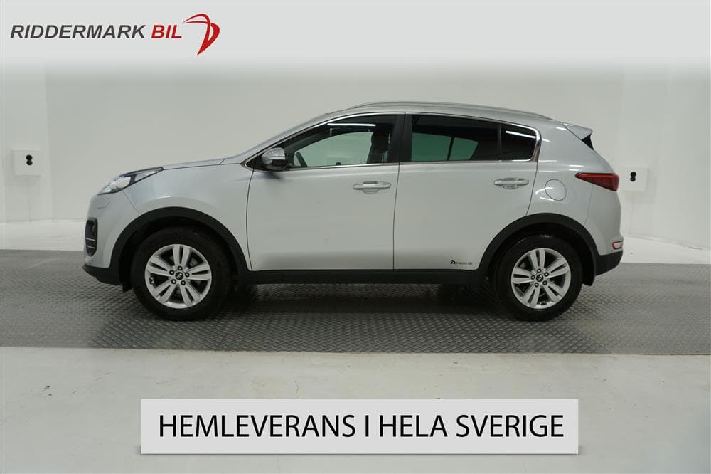 Kia Sportage 1.6 136hk Navi B-Kam M-värm Välserv 0,64l/milexteriör