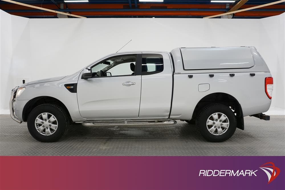 Ford Ranger SuperCab 2.2 TDCi 4WD Dragkrok Kåpa Full Moms exteriör