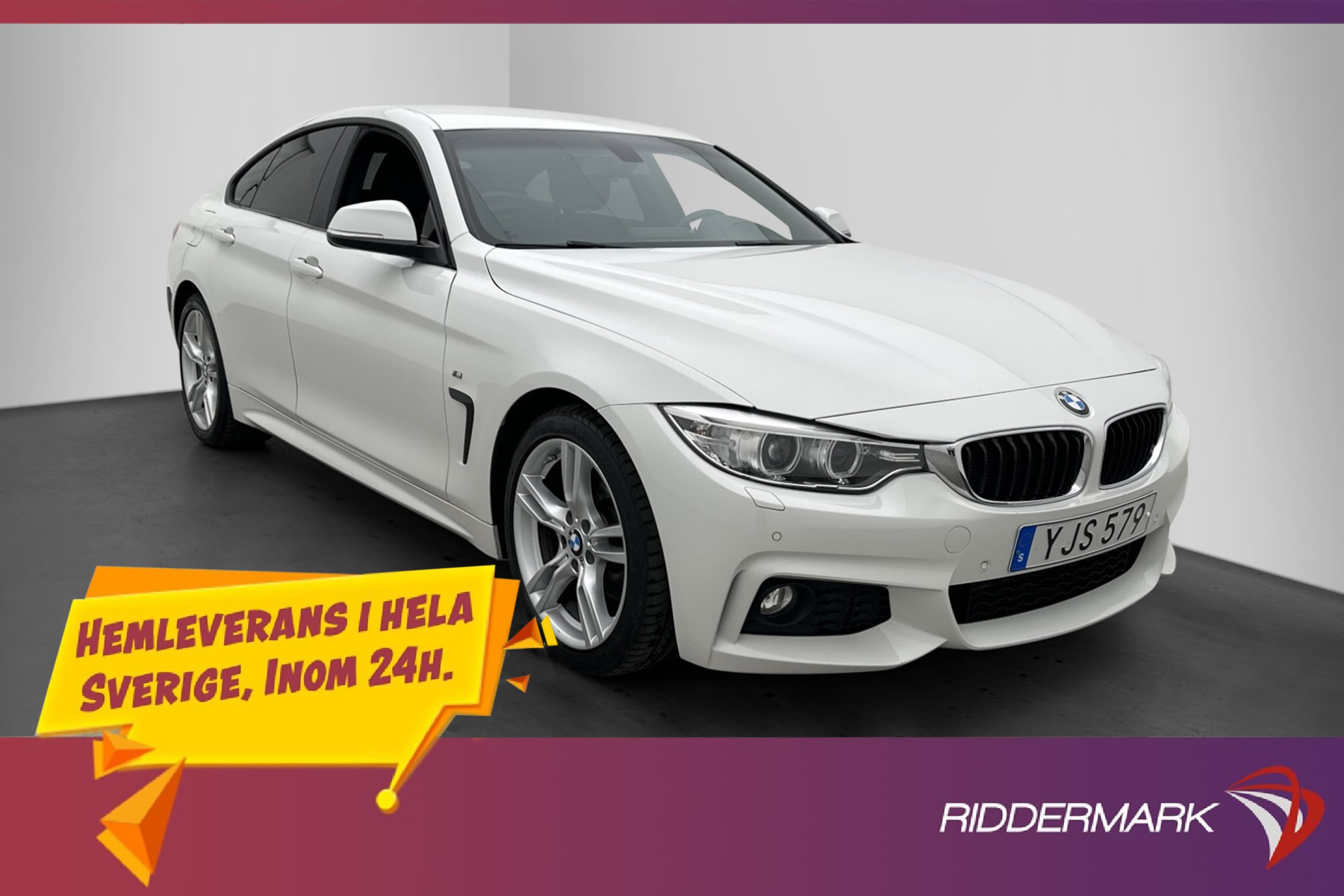 BMW 420 d Gran Coupé 190hk M Sport HiFi Keyless Sensorer