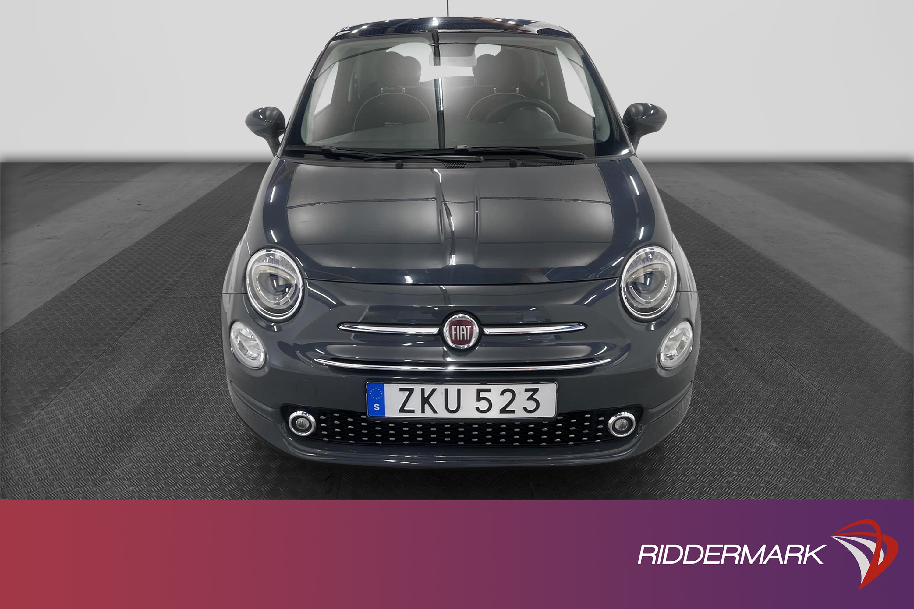 Fiat 500 1.2 69hk Panoramaglastak PDC 738kr Skatt Ny Kamrem