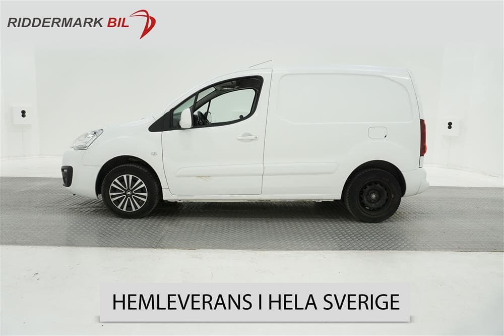 Peugeot Partner 1.6 HDI Aut Eu6 100hk Drag Nyservad Moms
