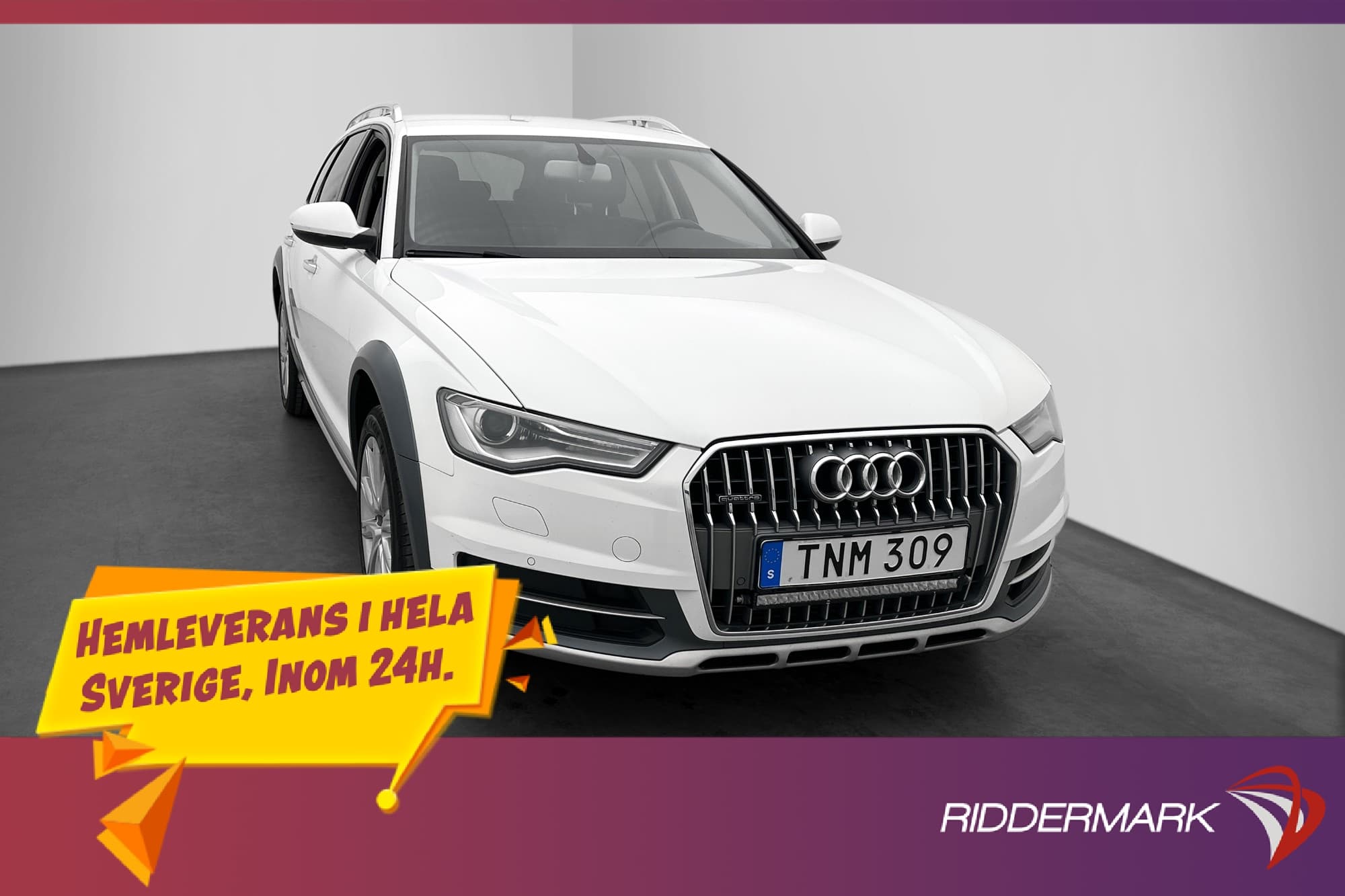Audi A6 Allroad 3.0 BiTDI 320hk BOSE D-värm Drag Kamera Navi