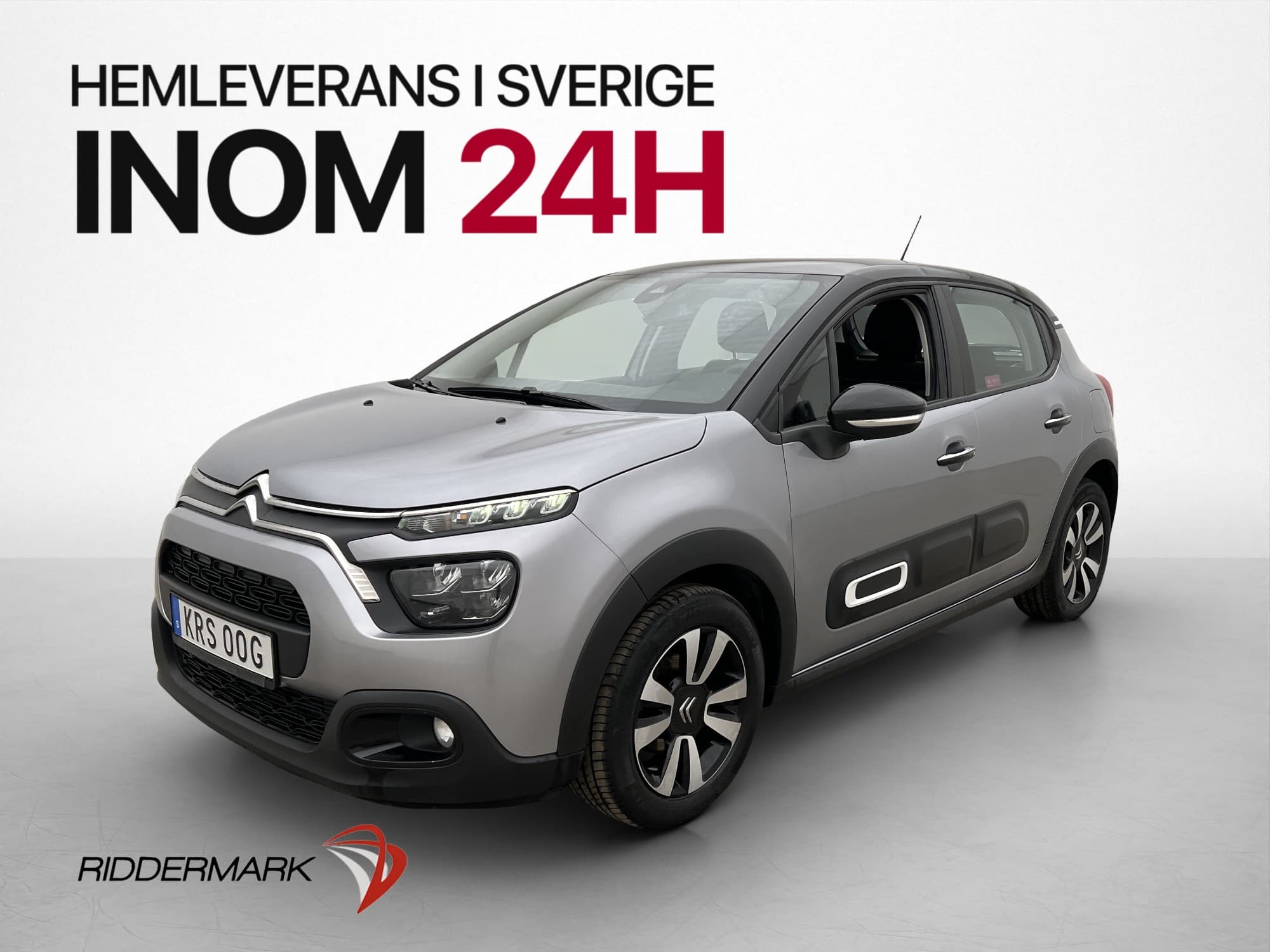 Citroën C3 1.2 Keyless CarPlay Sensorer LED Farthållare A/C