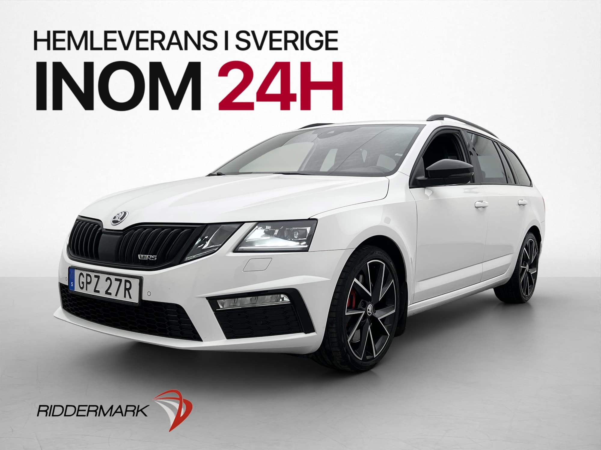 Skoda Octavia RS TSI 245hk Premium Värm Cockpit Canton Drag
