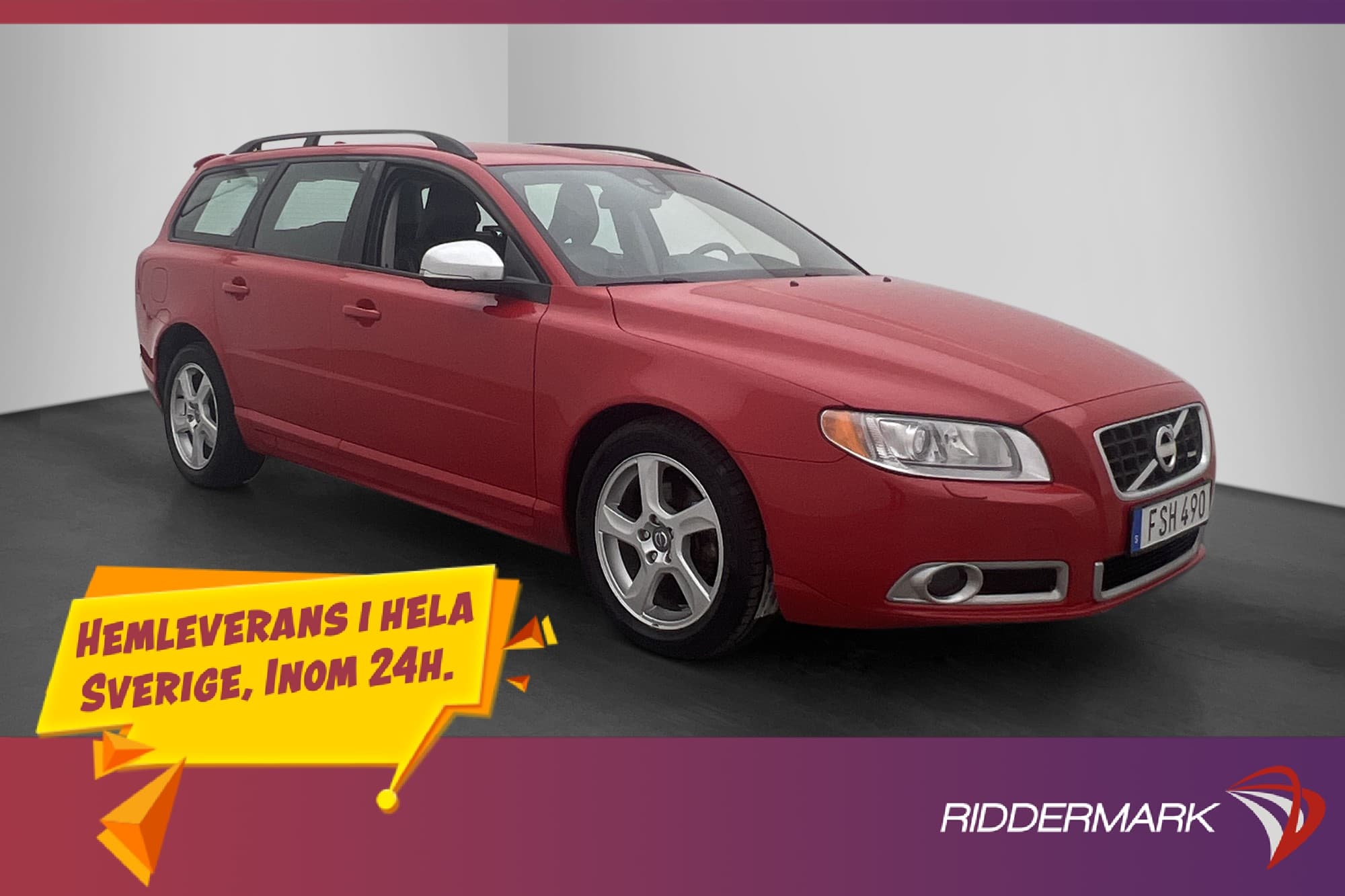 Volvo V70 D3 R-Design Värmare Sensorer Skinn Drag Välservad