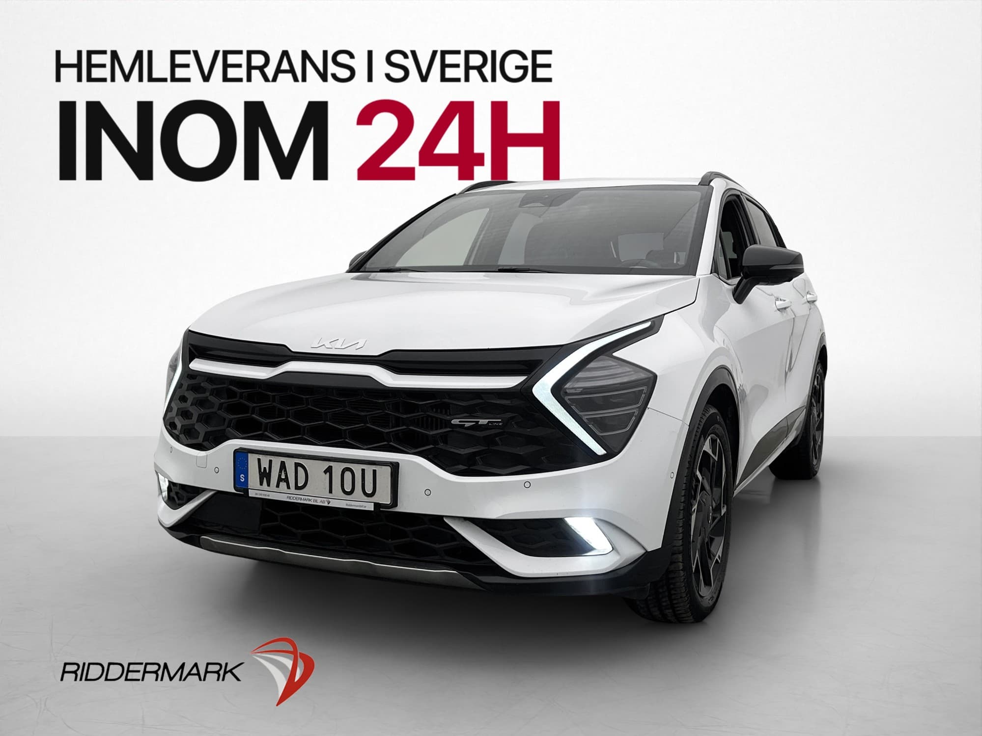 Kia Sportage PHEV GT-Line H/K Drag 360° Rattvärme Navi MOMS