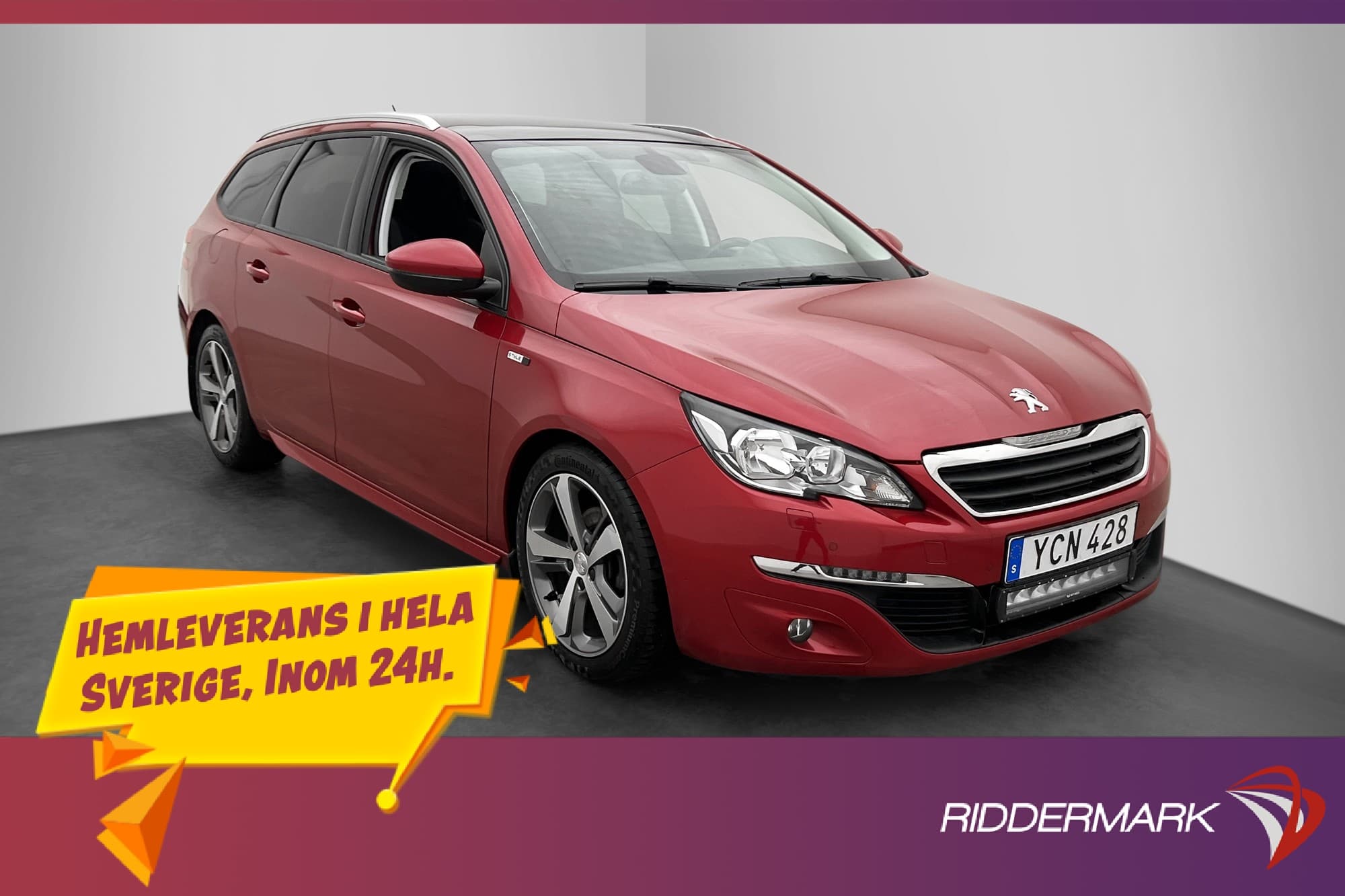 Peugeot 308 SW 1.2 PureTech Active Pano Kamera Nav Låg skatt