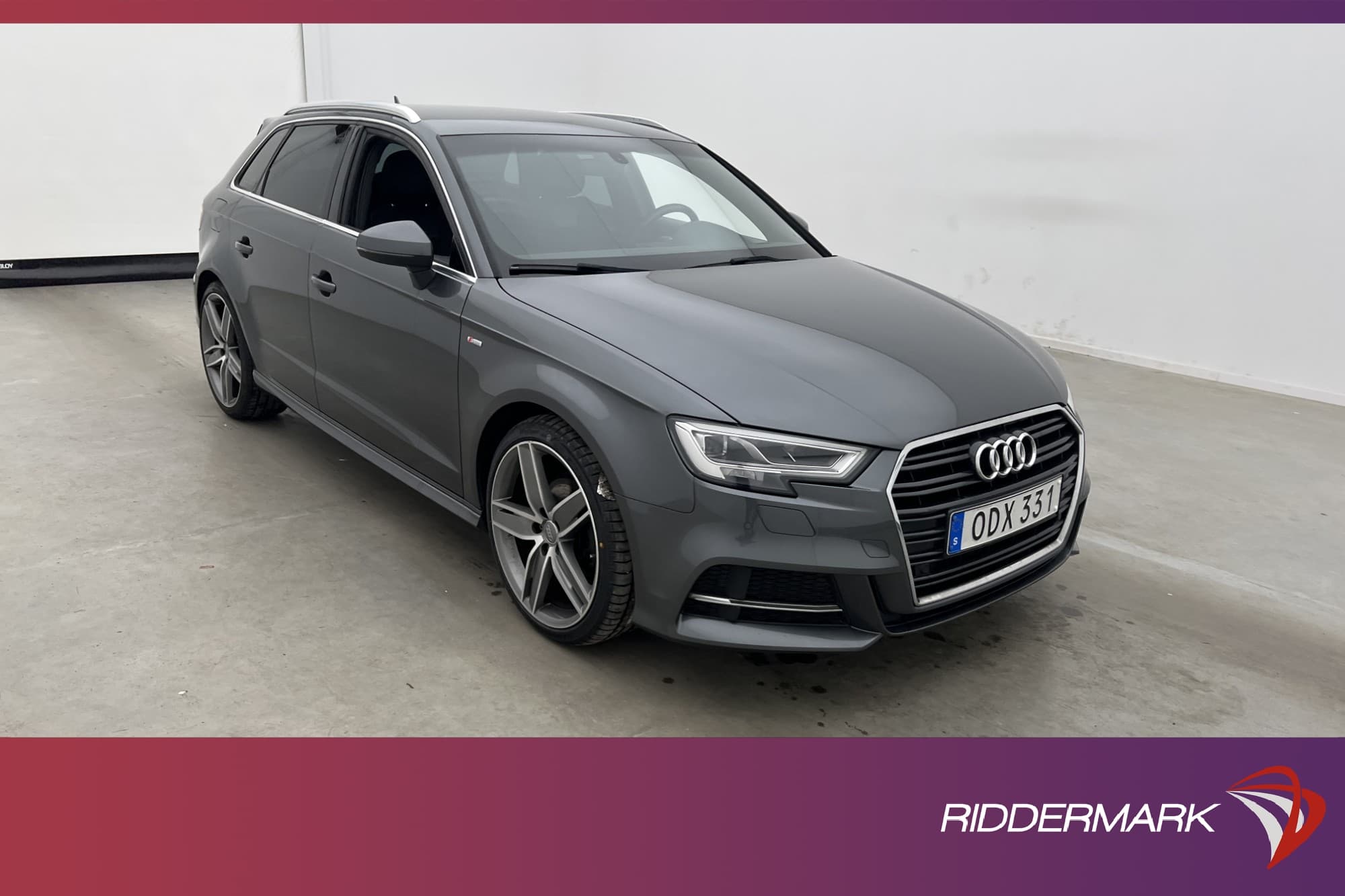 Audi A3 Sportback TDI 150hk S-Line Navi Sensorer Halvskinn