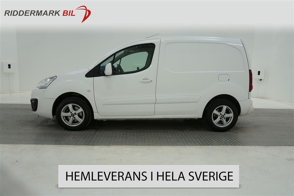 Peugeot Partner 1.6 BlueHDI Aut 3-sits 100hk Pro-Pack Drag