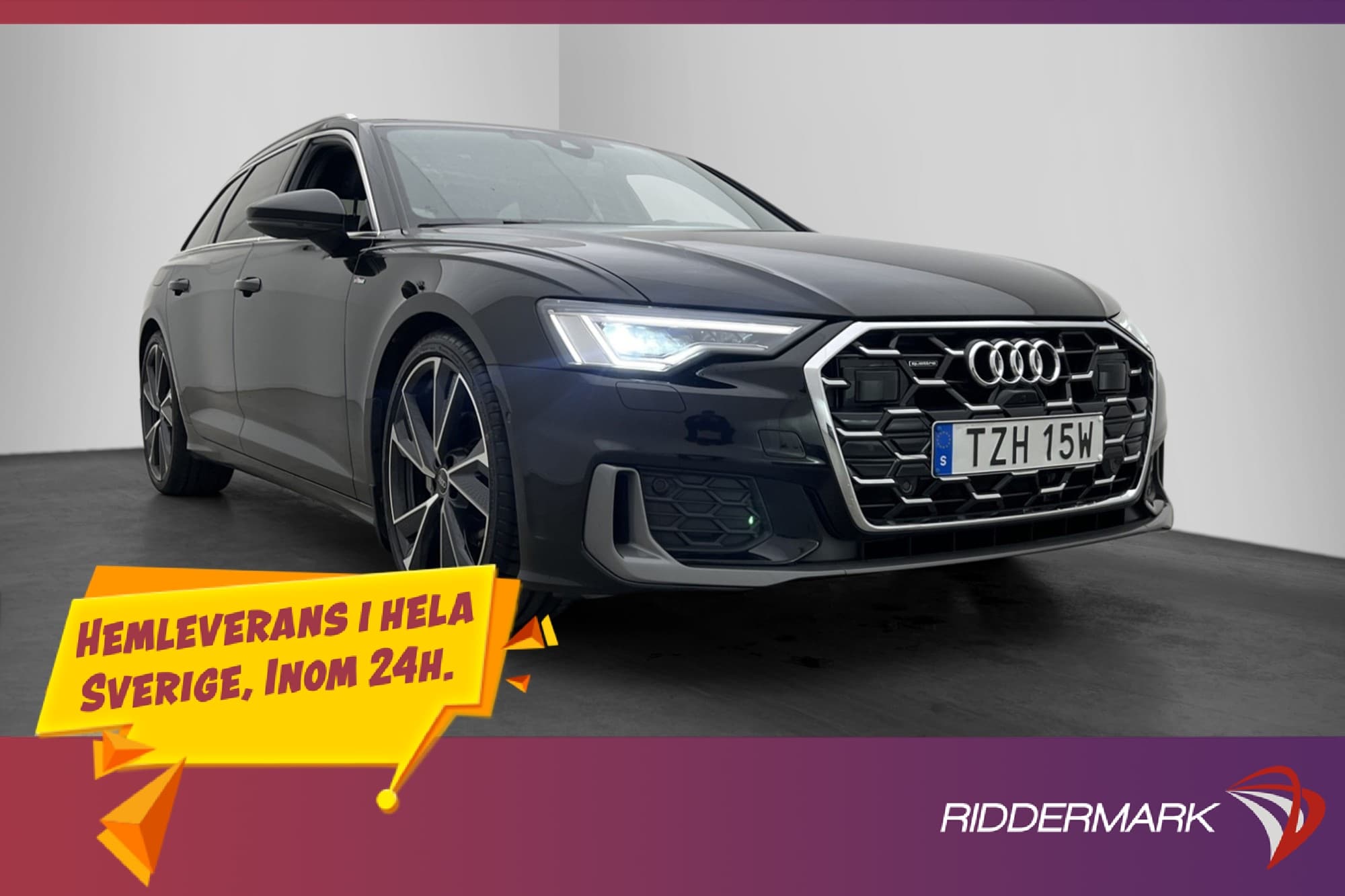 Audi A6 40 TDI Quattro S Line Värmare B&O Cockpit Navi Drag
