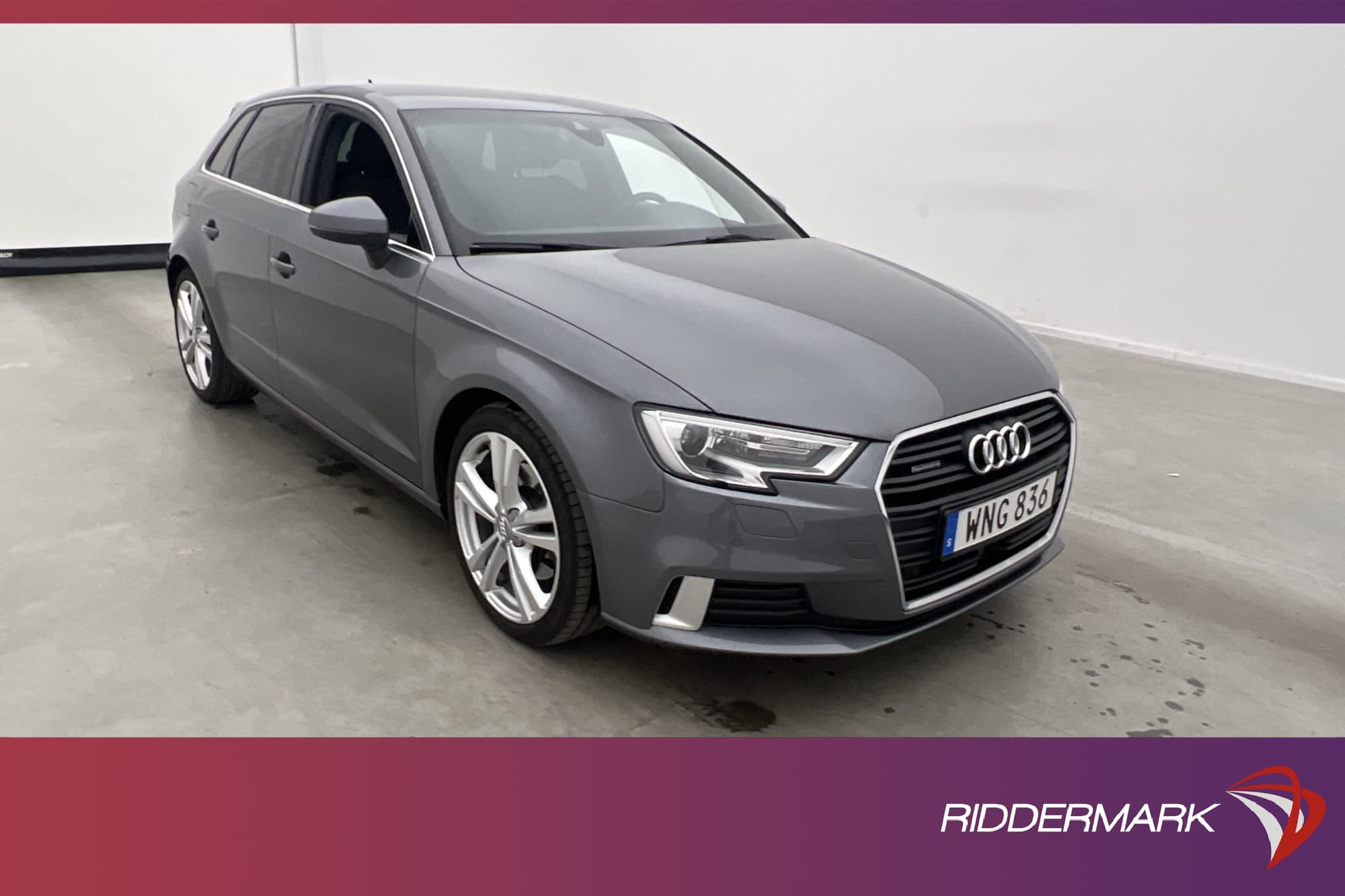 Audi A3 40 TFSI Quattro 190hk Cockpit Värmare Drag Kamera