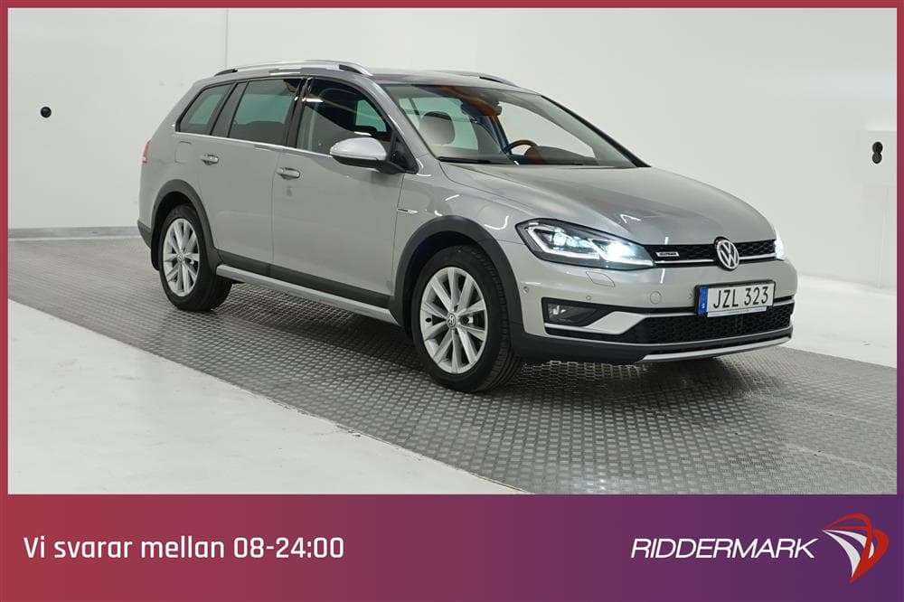 Volkswagen Golf Alltrack 2.0 TDI 4M D-Värm Cockpit B-Kameraexteriör
