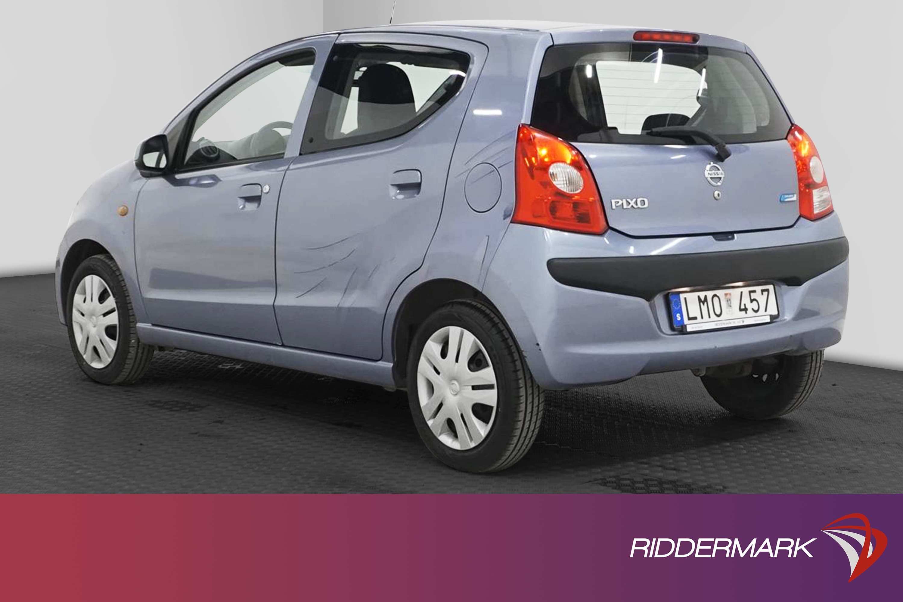 Nissan Pixo 1.0 68hk M&K-Värm 360kr Skatt Nyserv 0,38L/mil