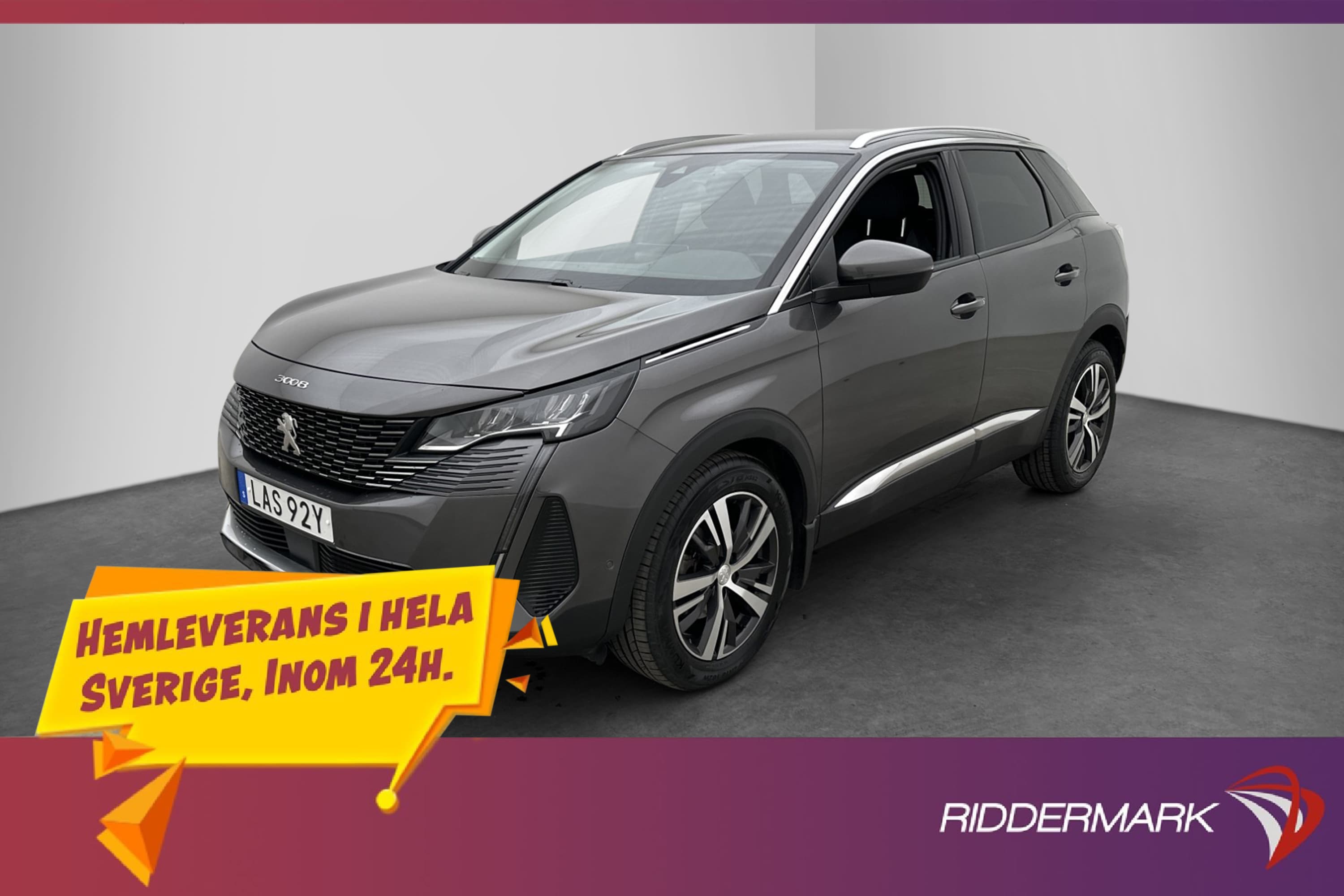 Peugeot 3008 1.2 PureTech 130hk Allure Kamera Navi Drag