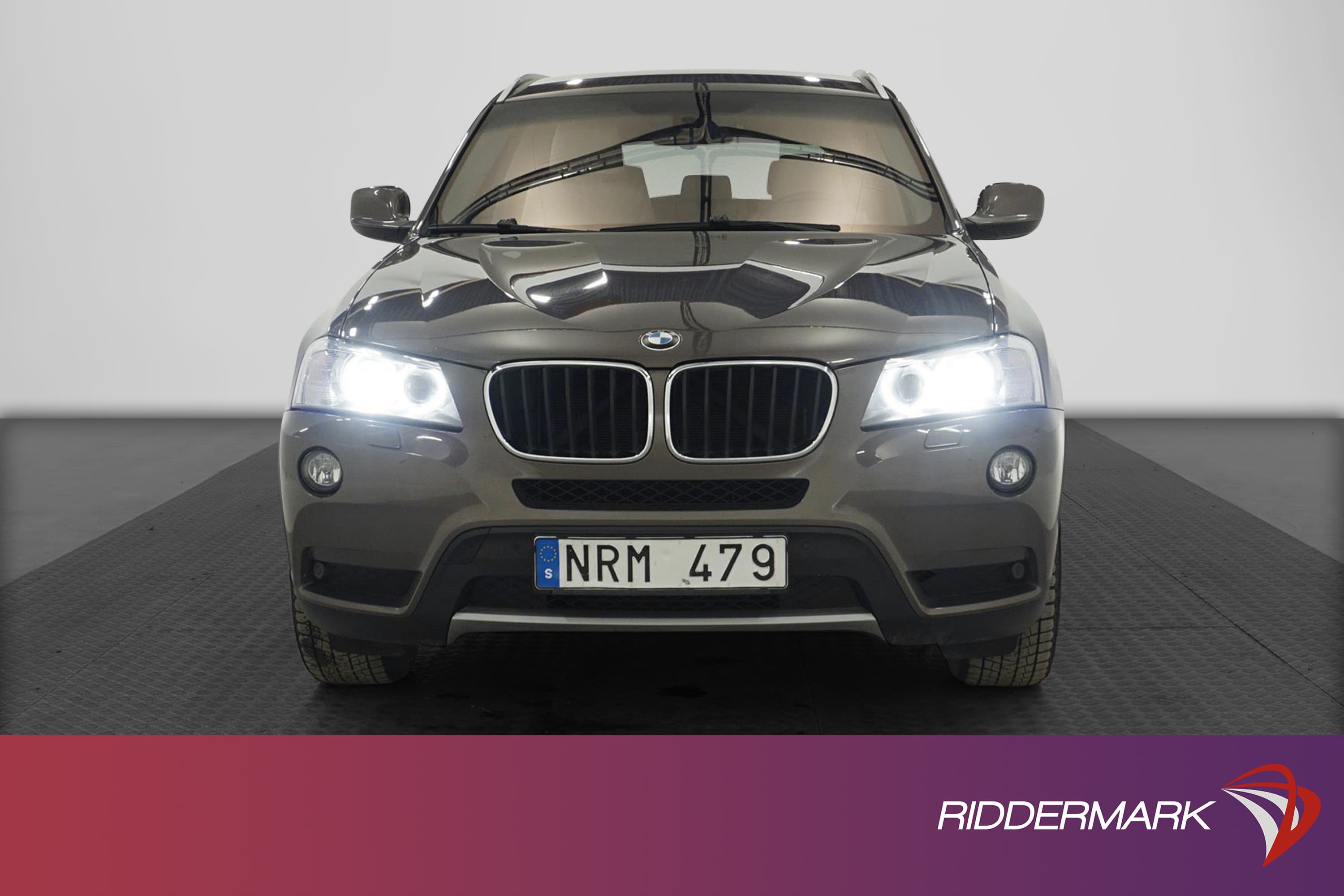 BMW X3 xDrive 20d 184hk D-Värm Skinn Keyless PDC Drag