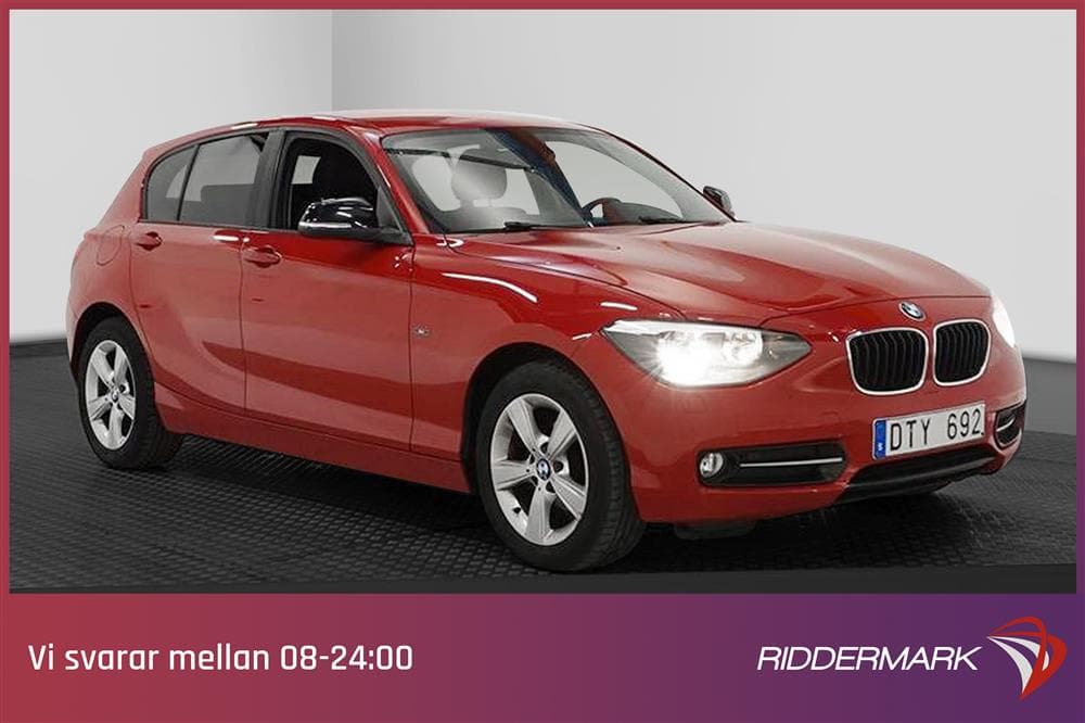 BMW 118d 5dr 143hk Sport Line Kupévärmare Drag