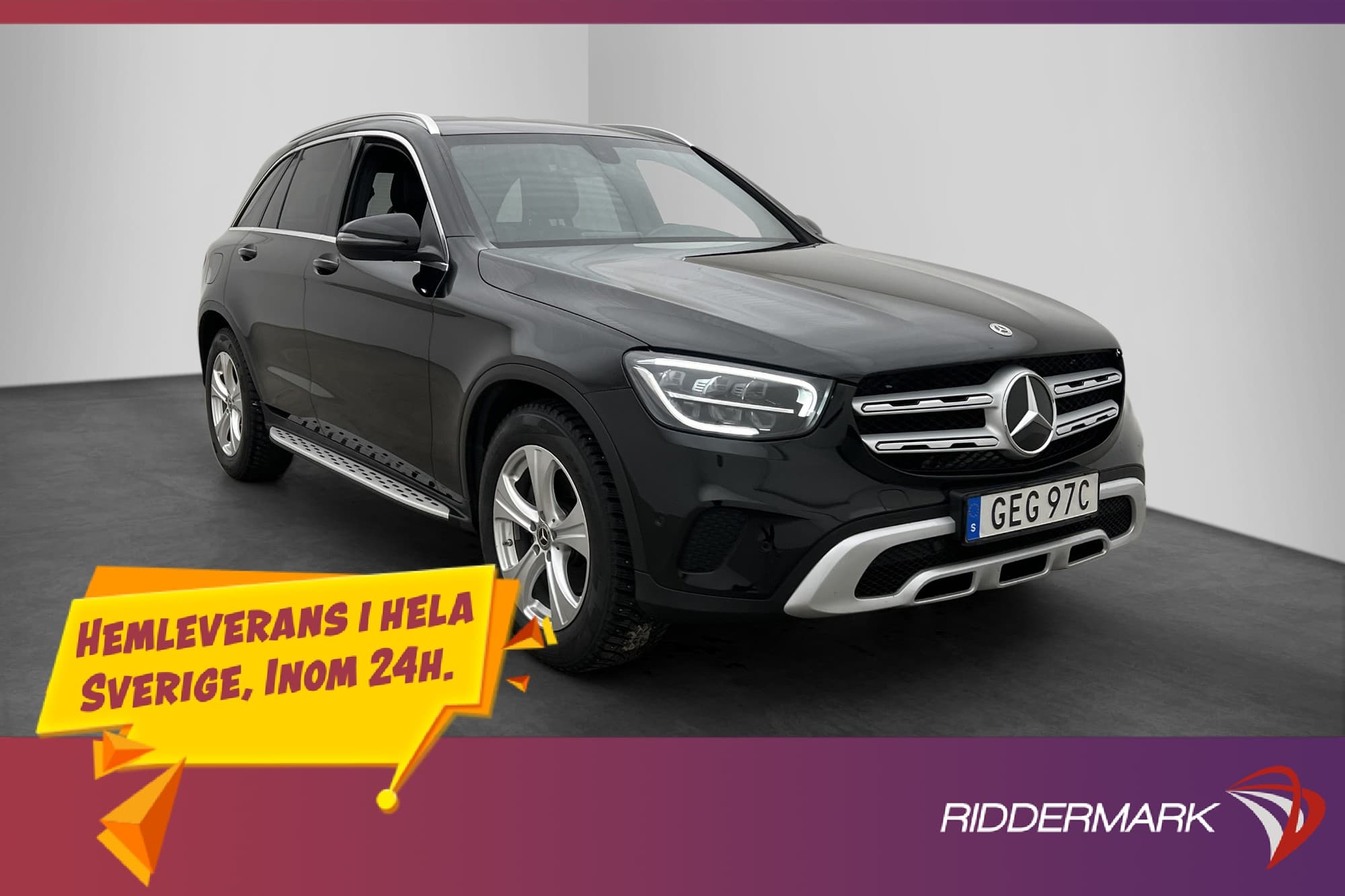Mercedes-Benz GLC 200 d 4MATIC Dragkrok Kamera Navi MOMS
